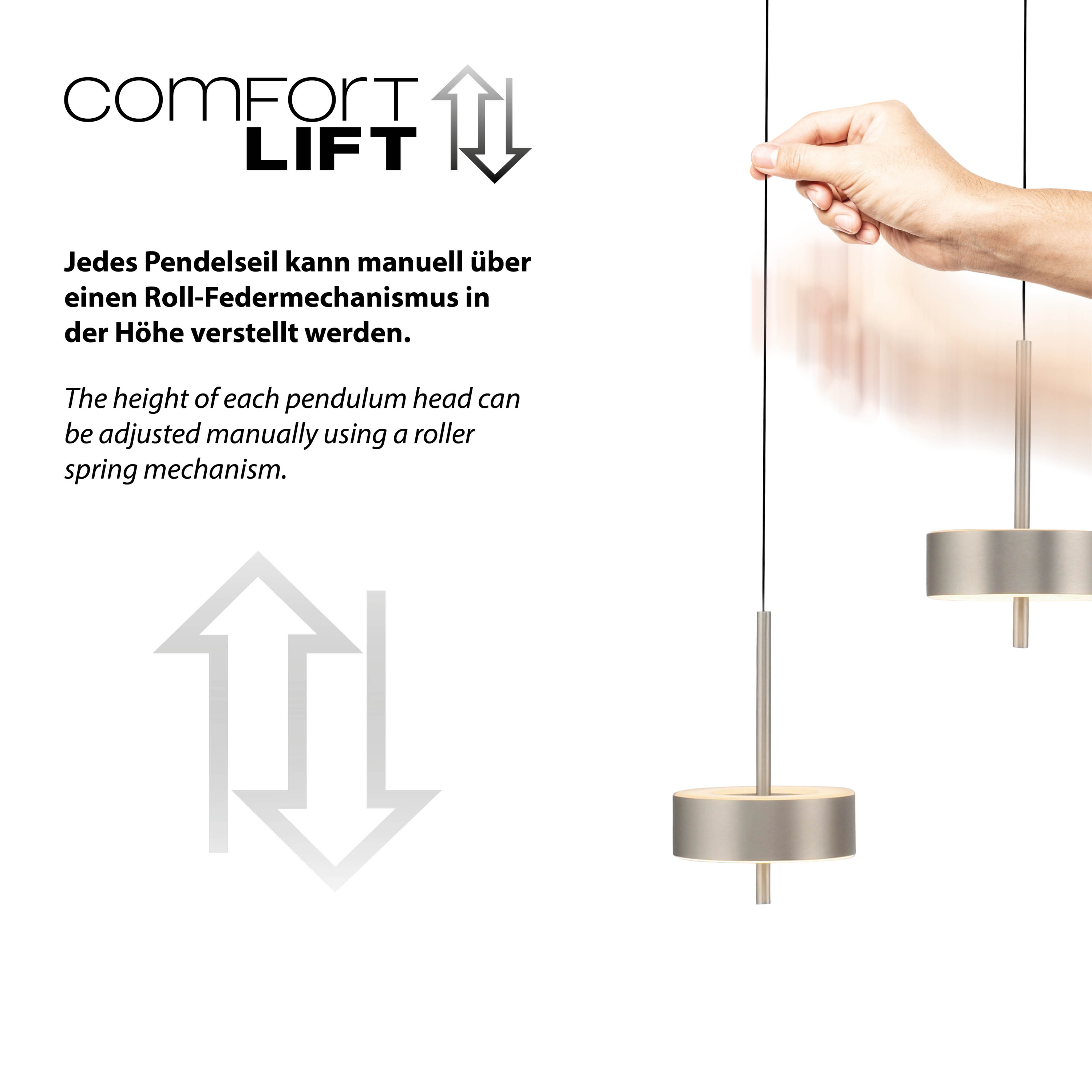 Pendelleuchte Q-ROTATE