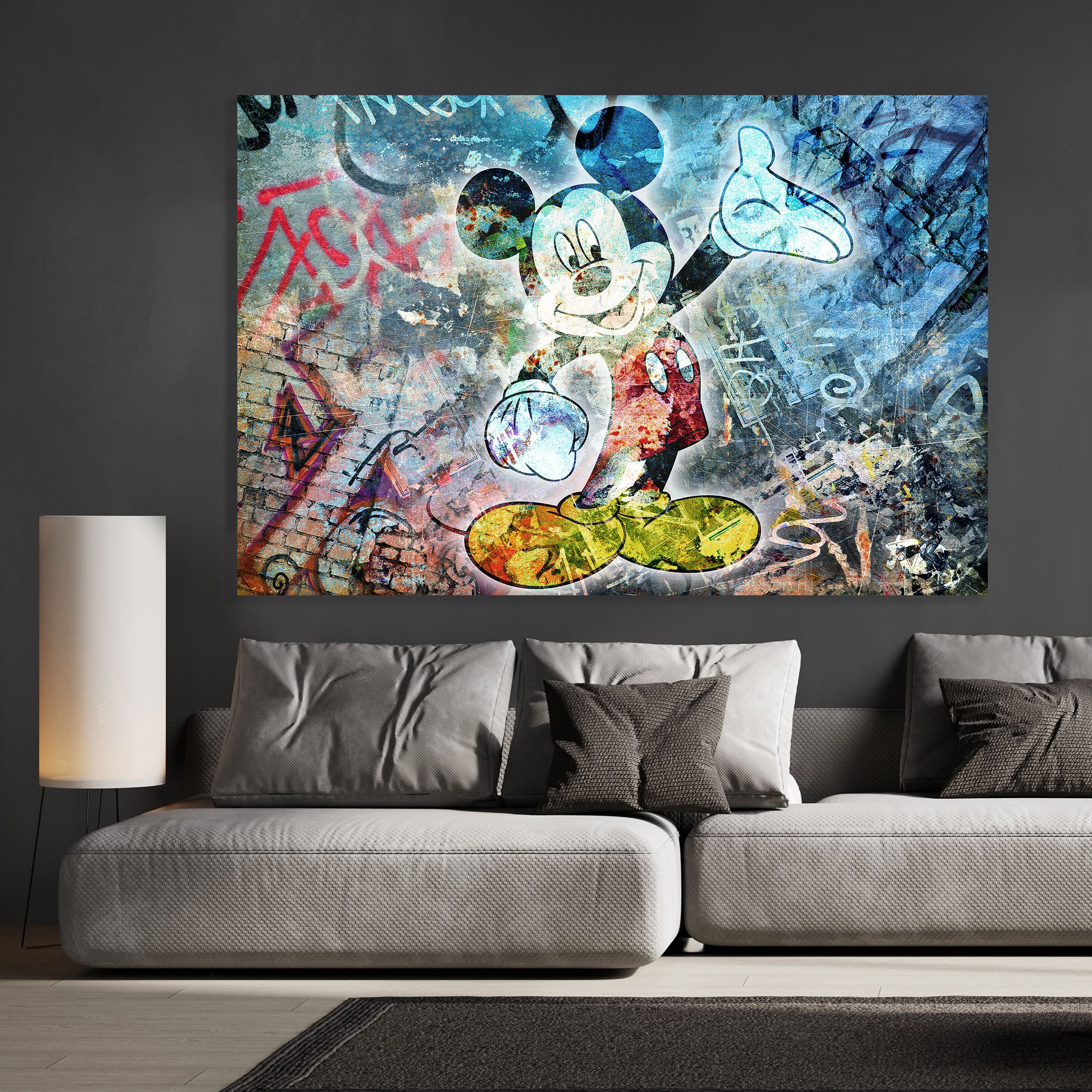Acrylglasbild Graffiti