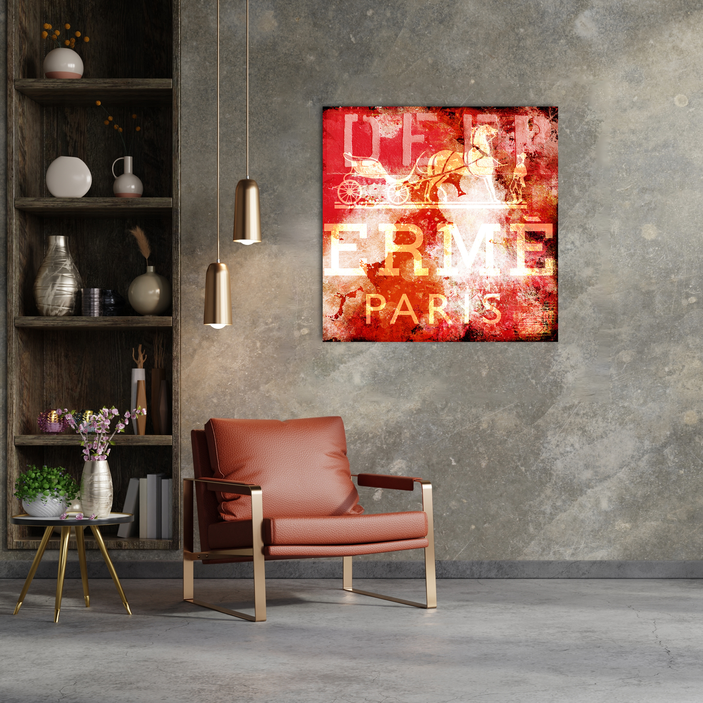 Acrylglasbild FASHION Icons