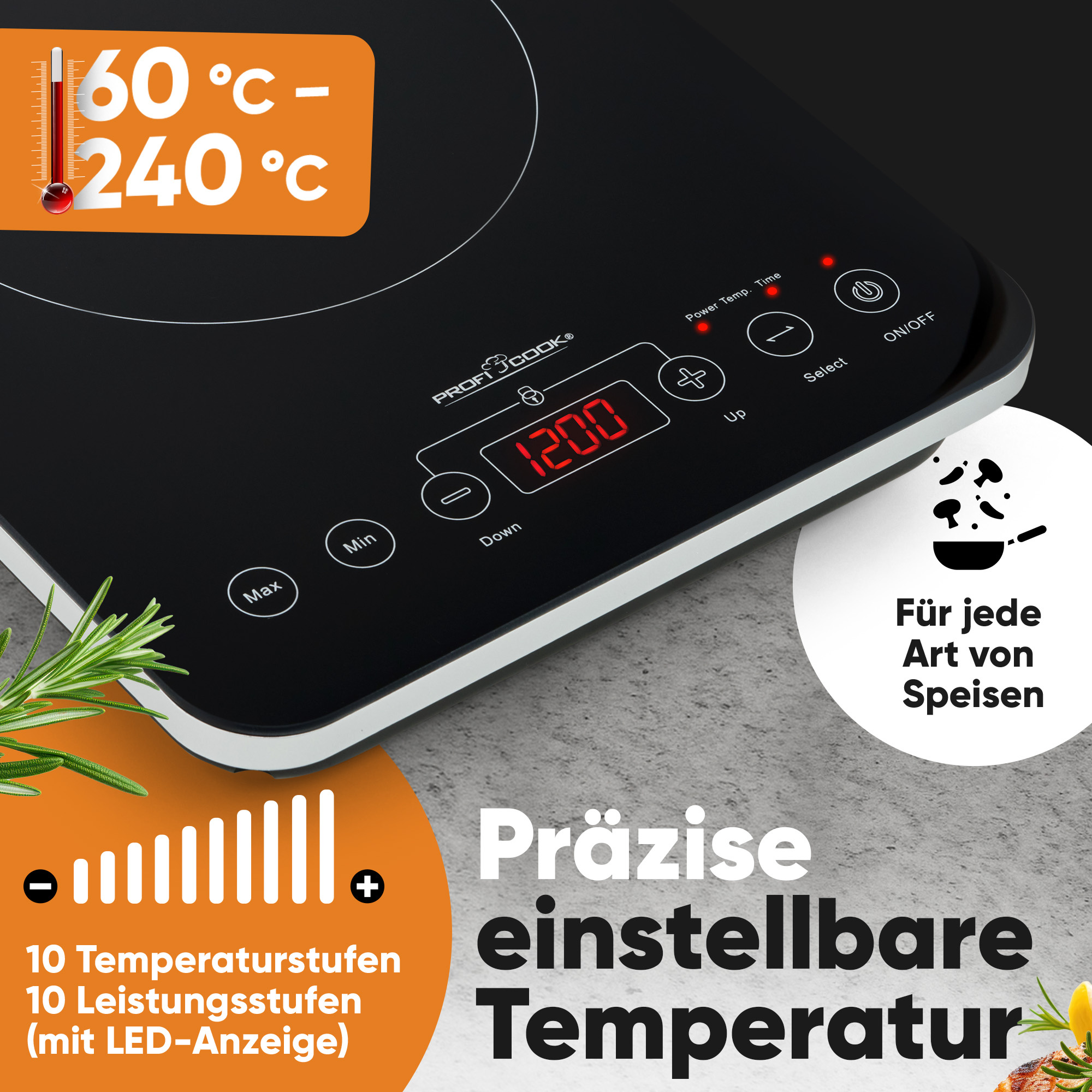 Einzelkochplatte INDUKTION