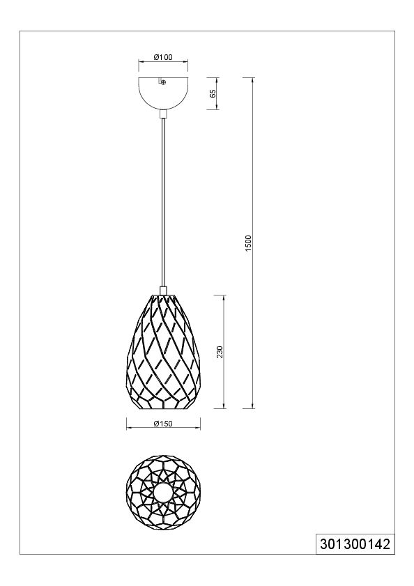 Pendelleuchte ONYX