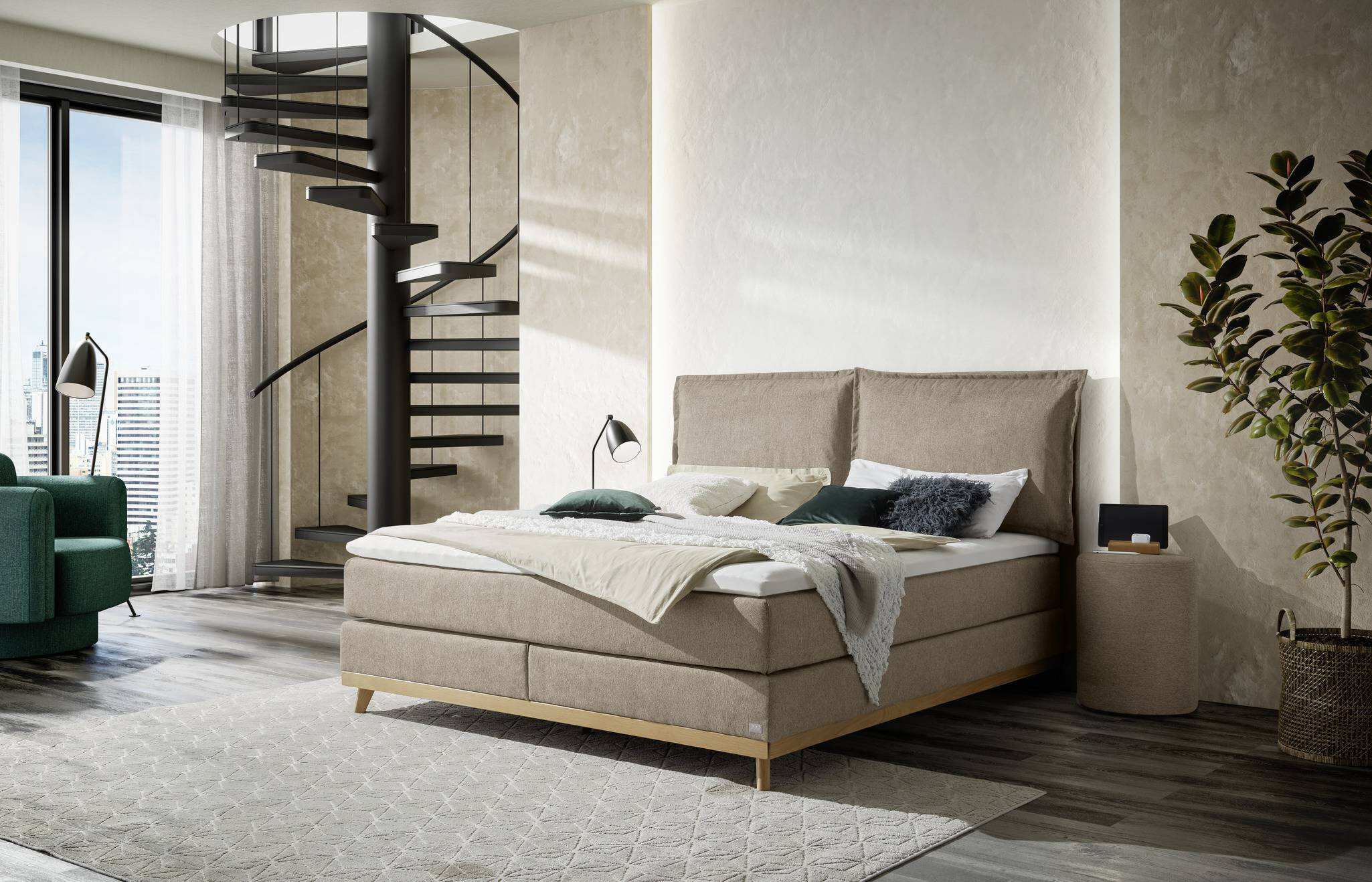 Boxspringbett HASENA IMELDA