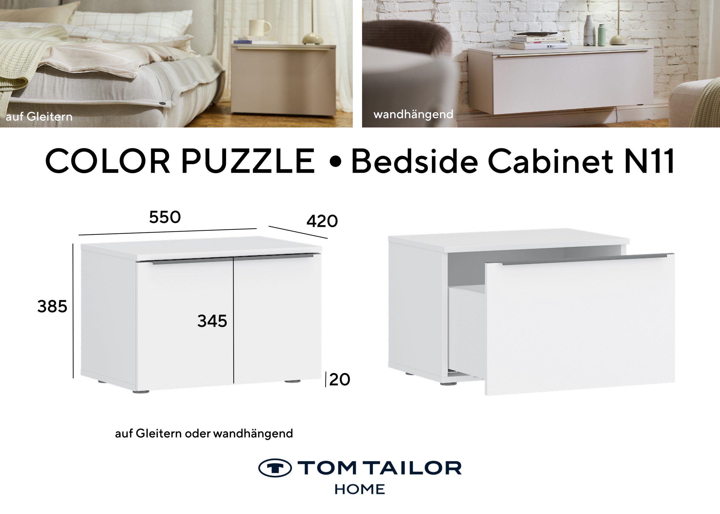 Nachtkonsole TOM TAILOR COLOR PUZZLE