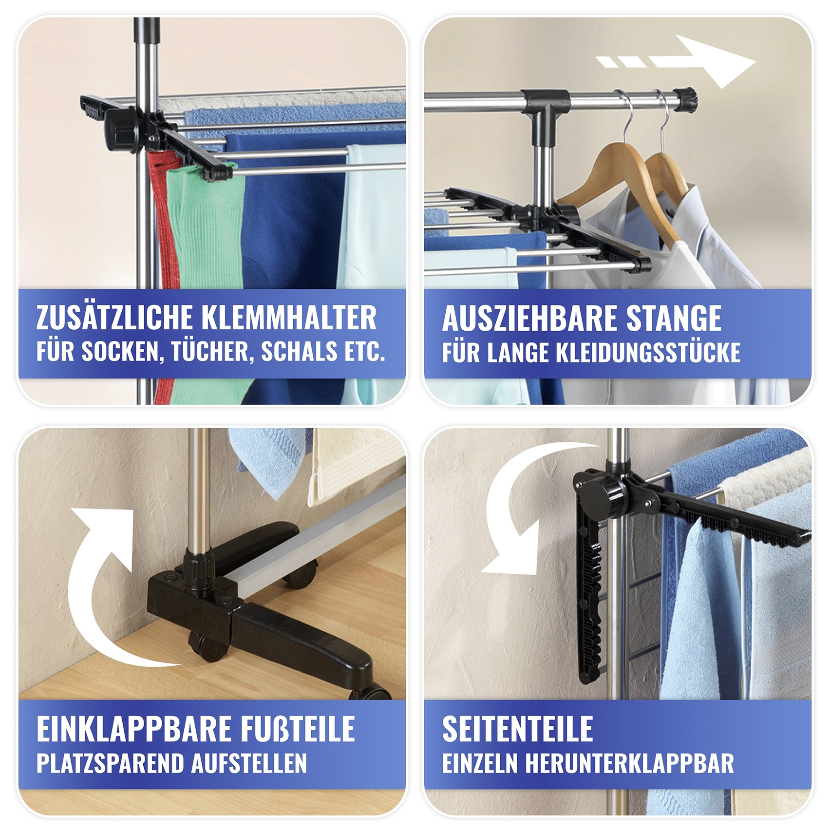 Wäschetrockner PLATZSPAREND