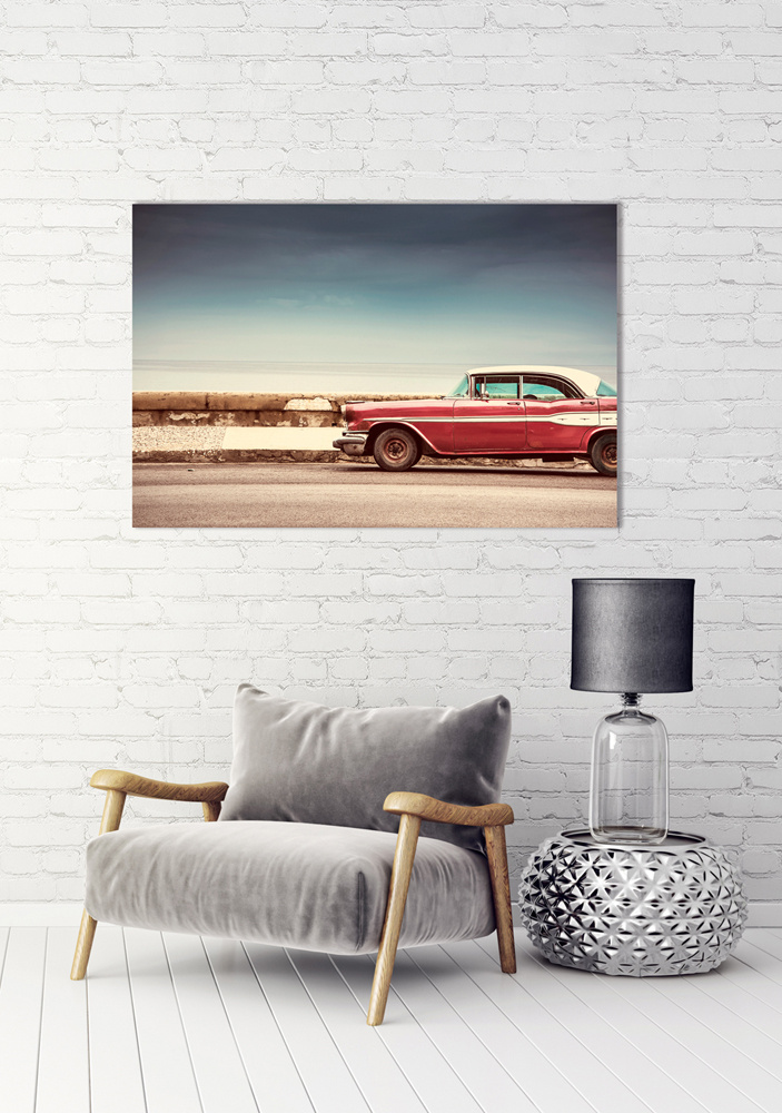 Akustikbild ROTER OLDTIMER