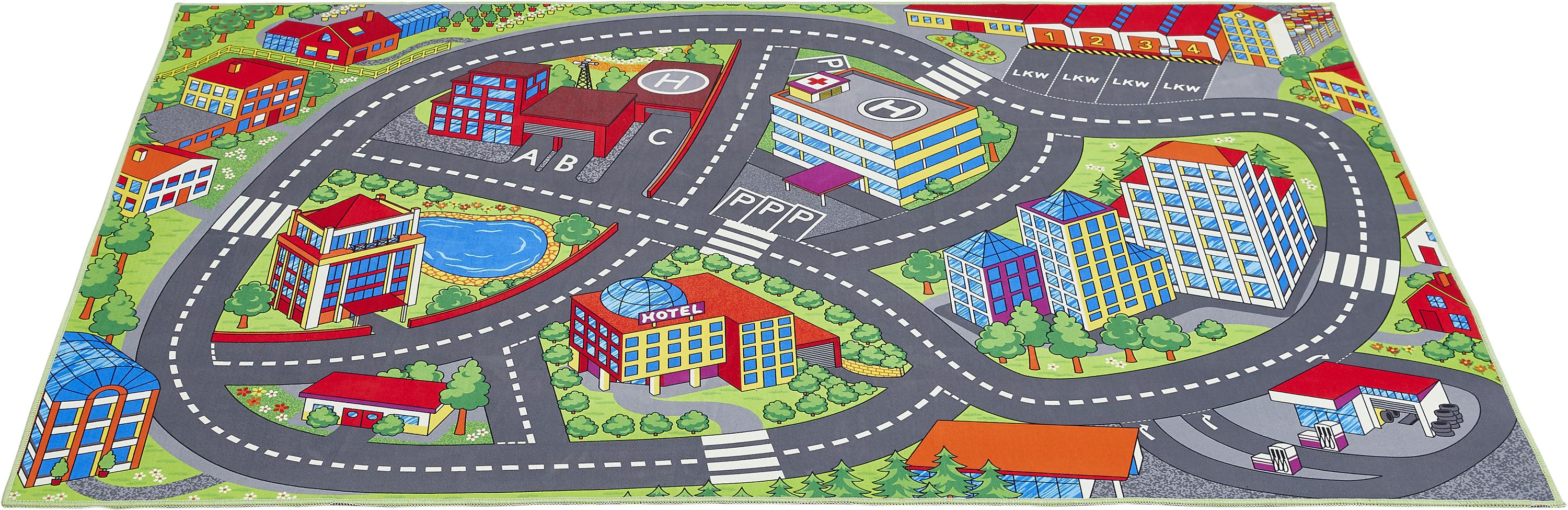 Kinderteppich SPIELSTAßE
