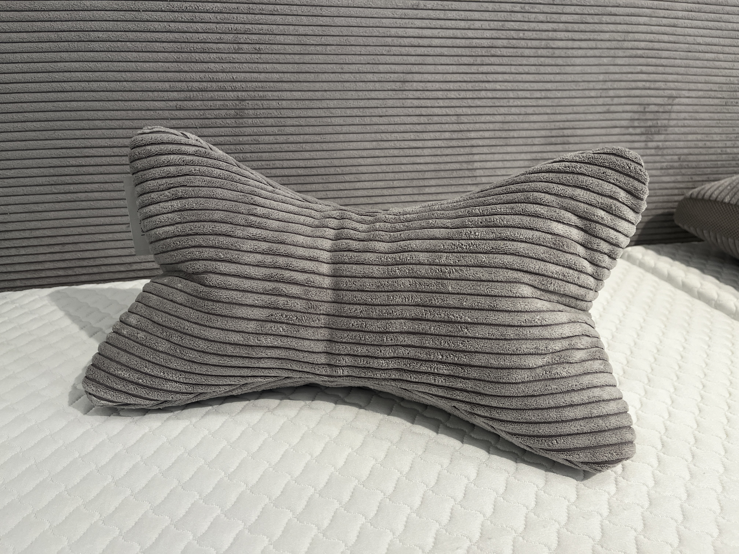 Kissen BONE silber