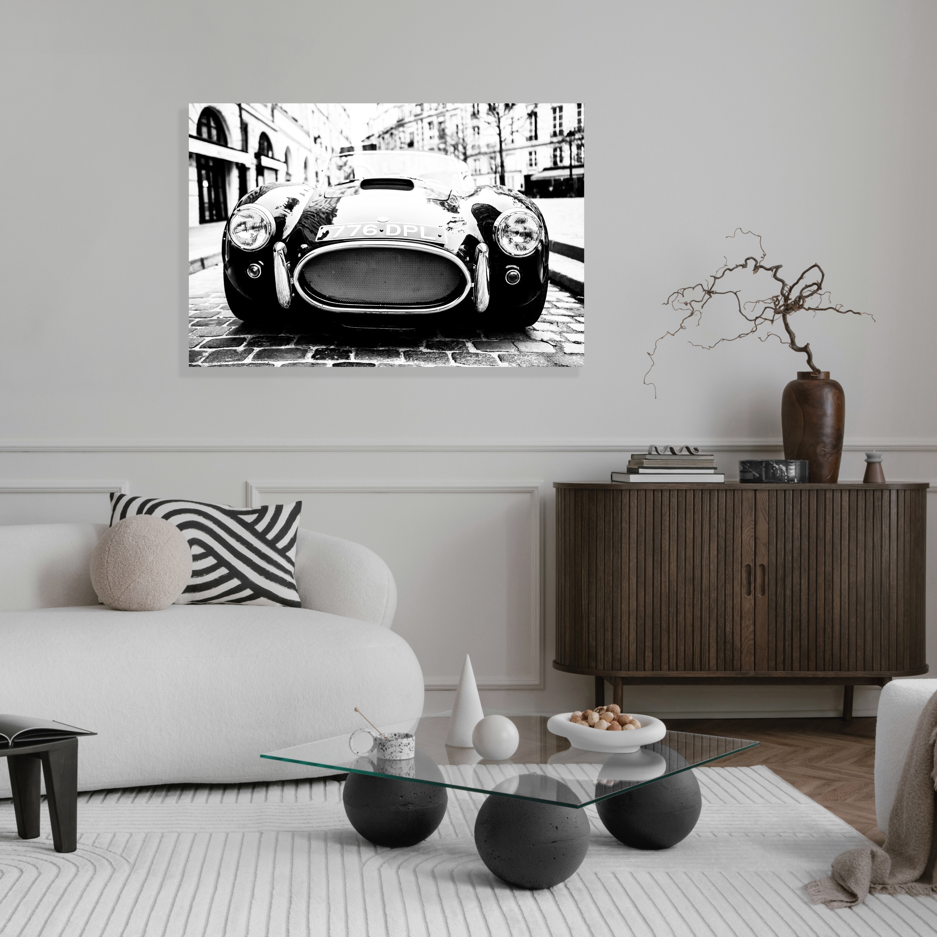 Alu-Dibond Bild Abstrakte Cars