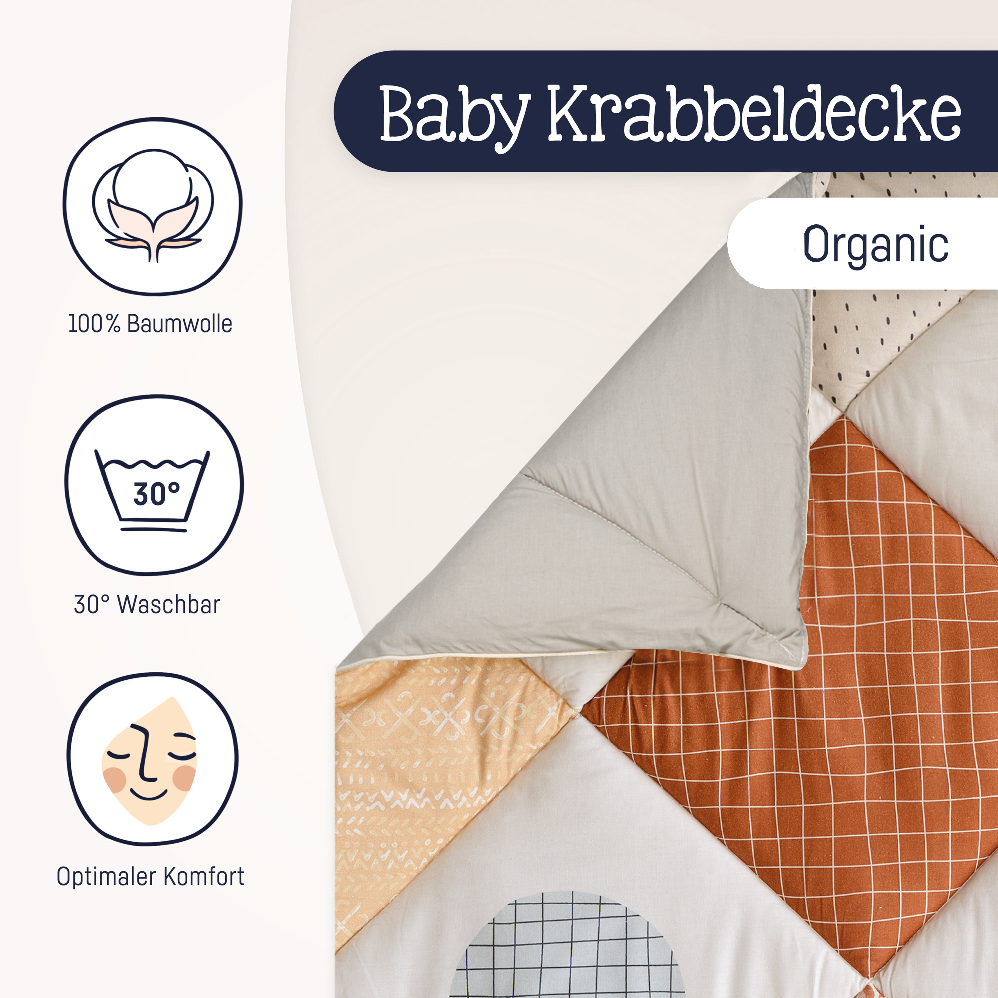 Krabbeldecke ZÖLLNER Organic