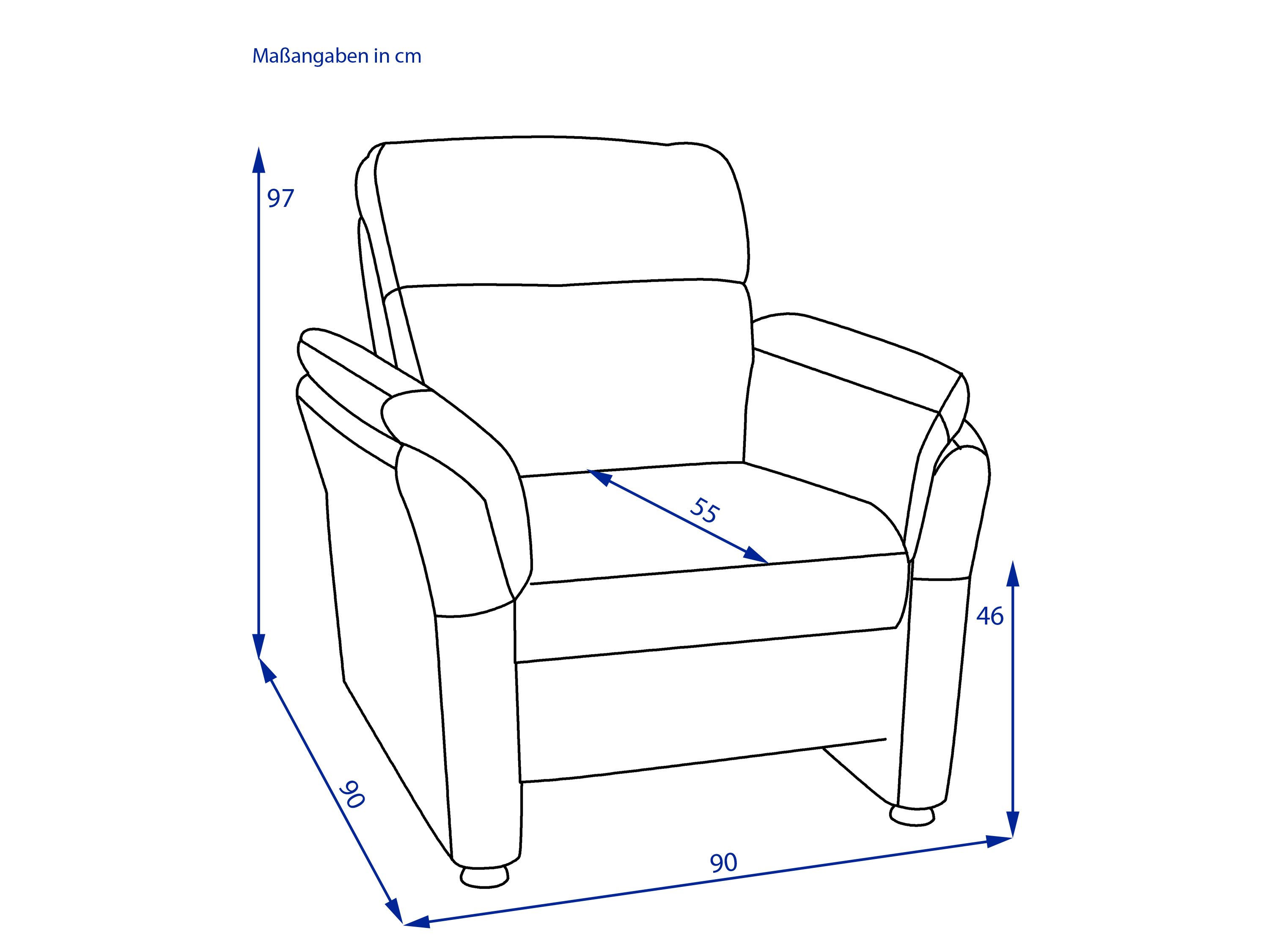 Sessel SYSTEMPOLSTER DELTA-S