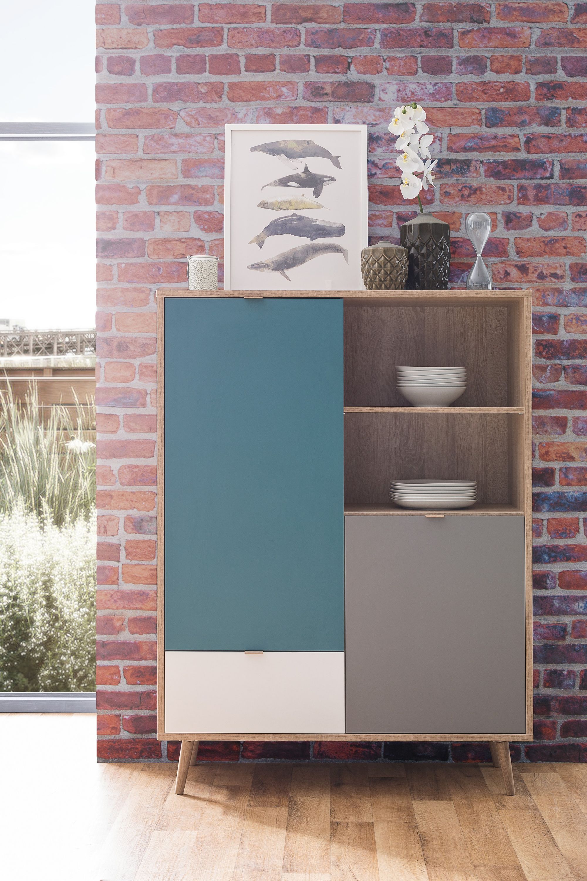 Highboard CUBA