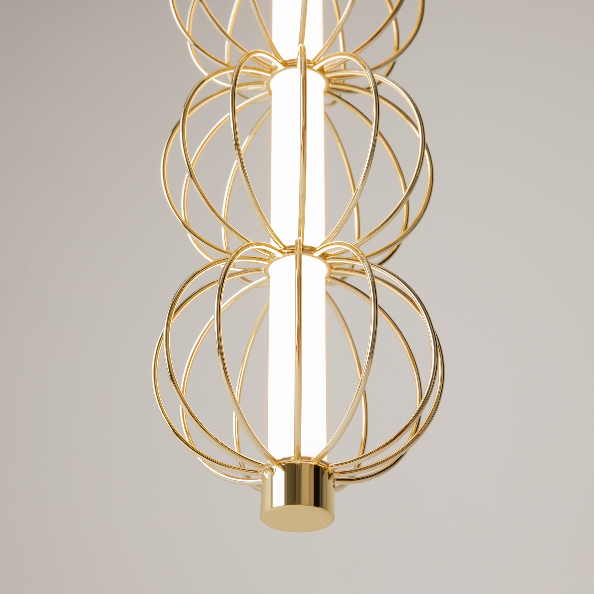 Pendelleuchte GOLDEN CAGE