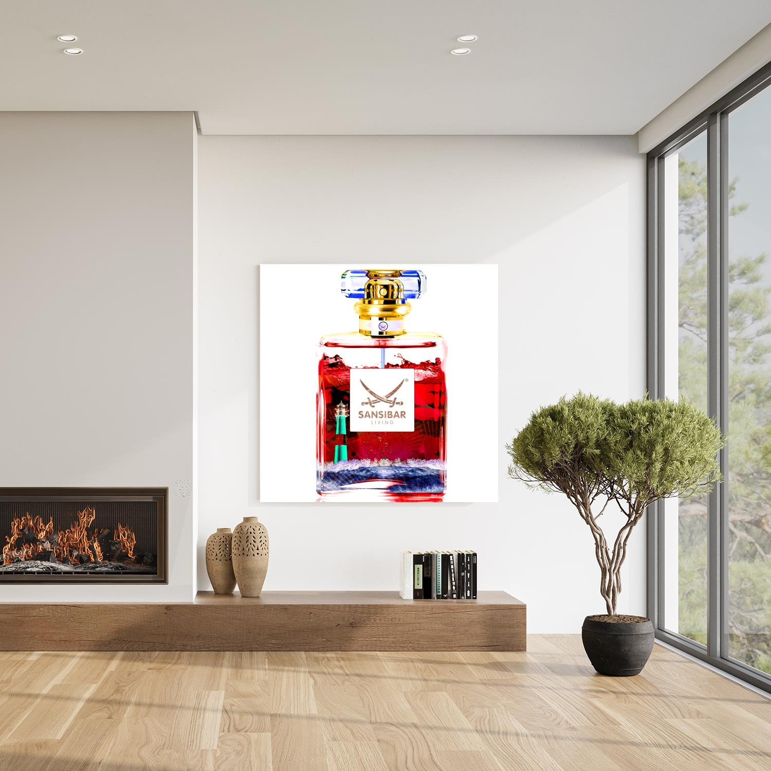 Acrylglasbild SANSIBAR Bottles