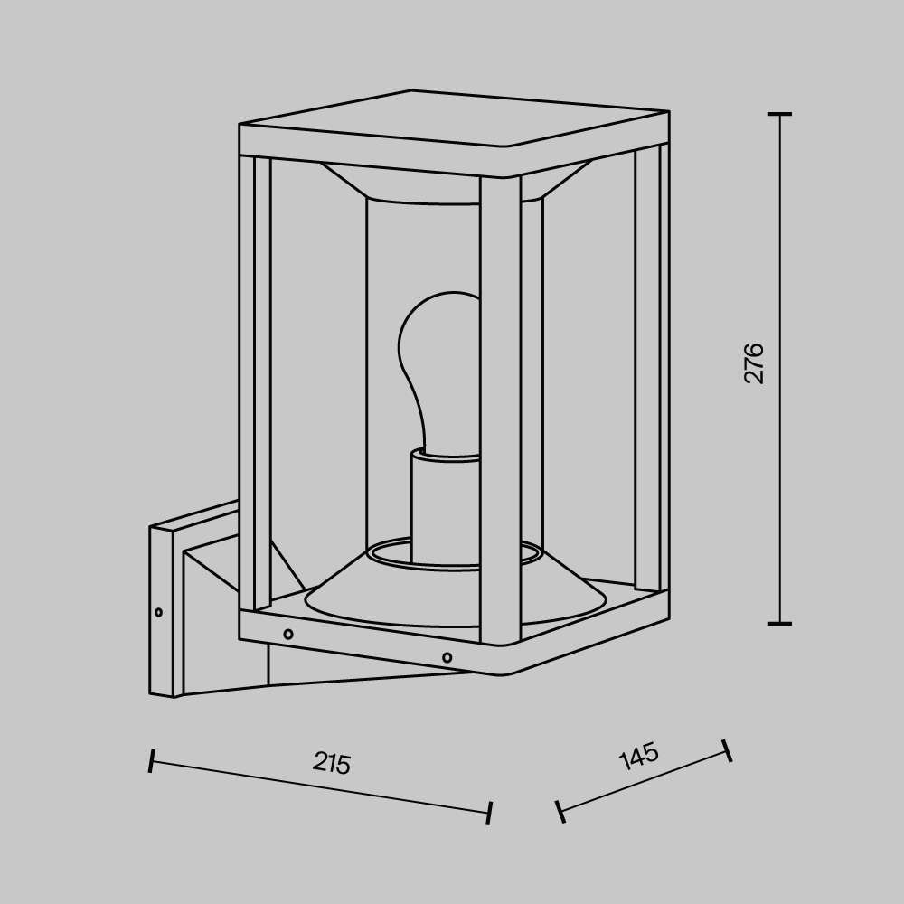 Wandleuchte CELL