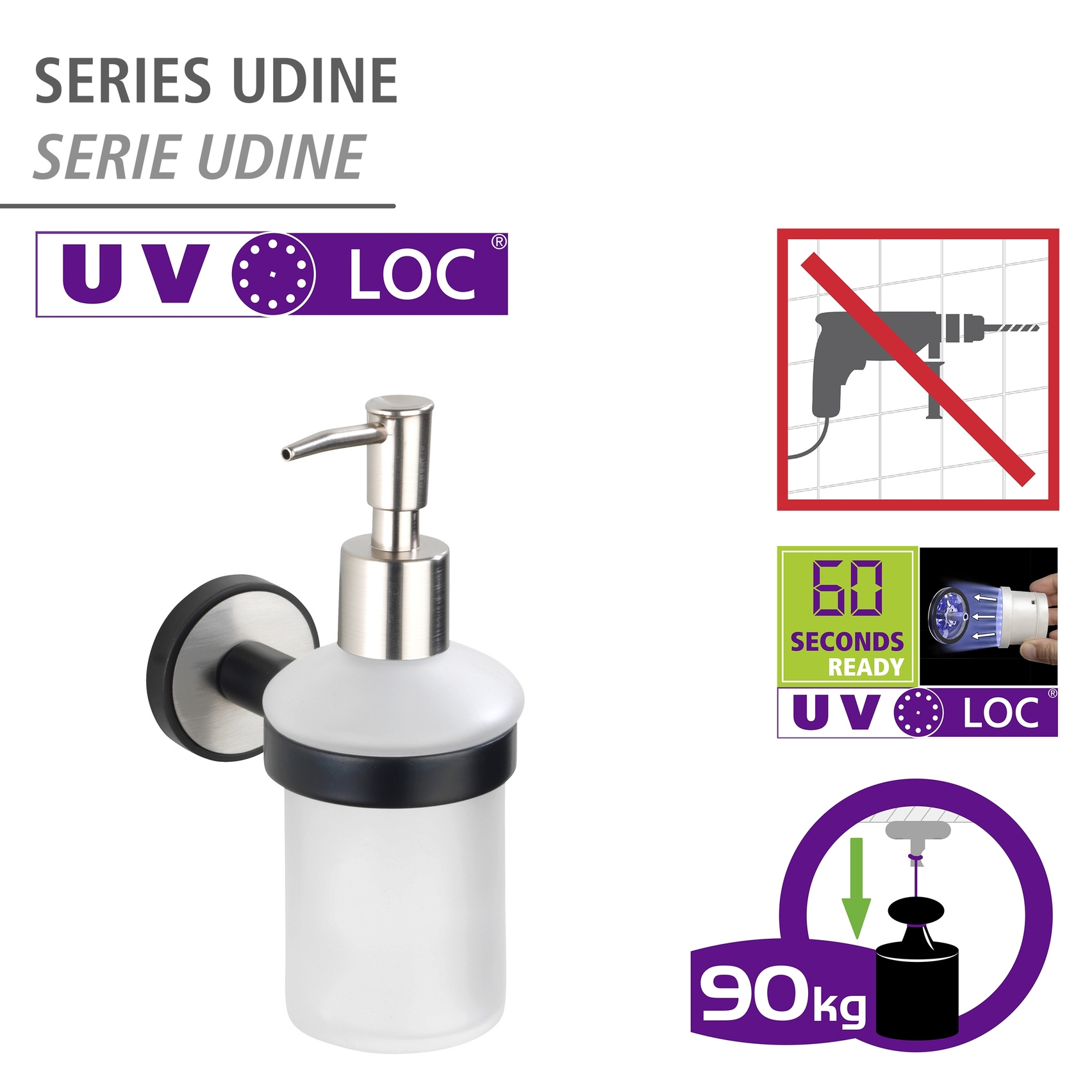 Seifenspender UV-LOC® UDINE