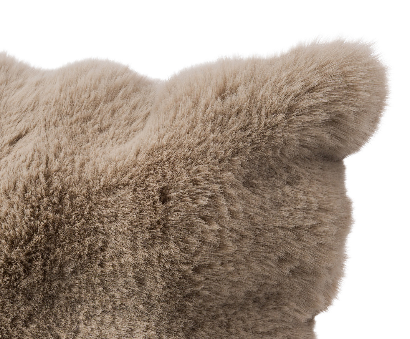 Kissen BUBBLES taupe