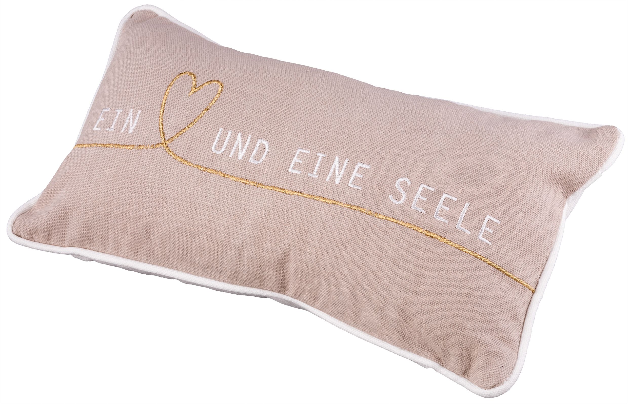 Kissen EIN HERZ UND EINE SEELE