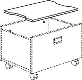 Abdeckung für Rollbox PAIDI