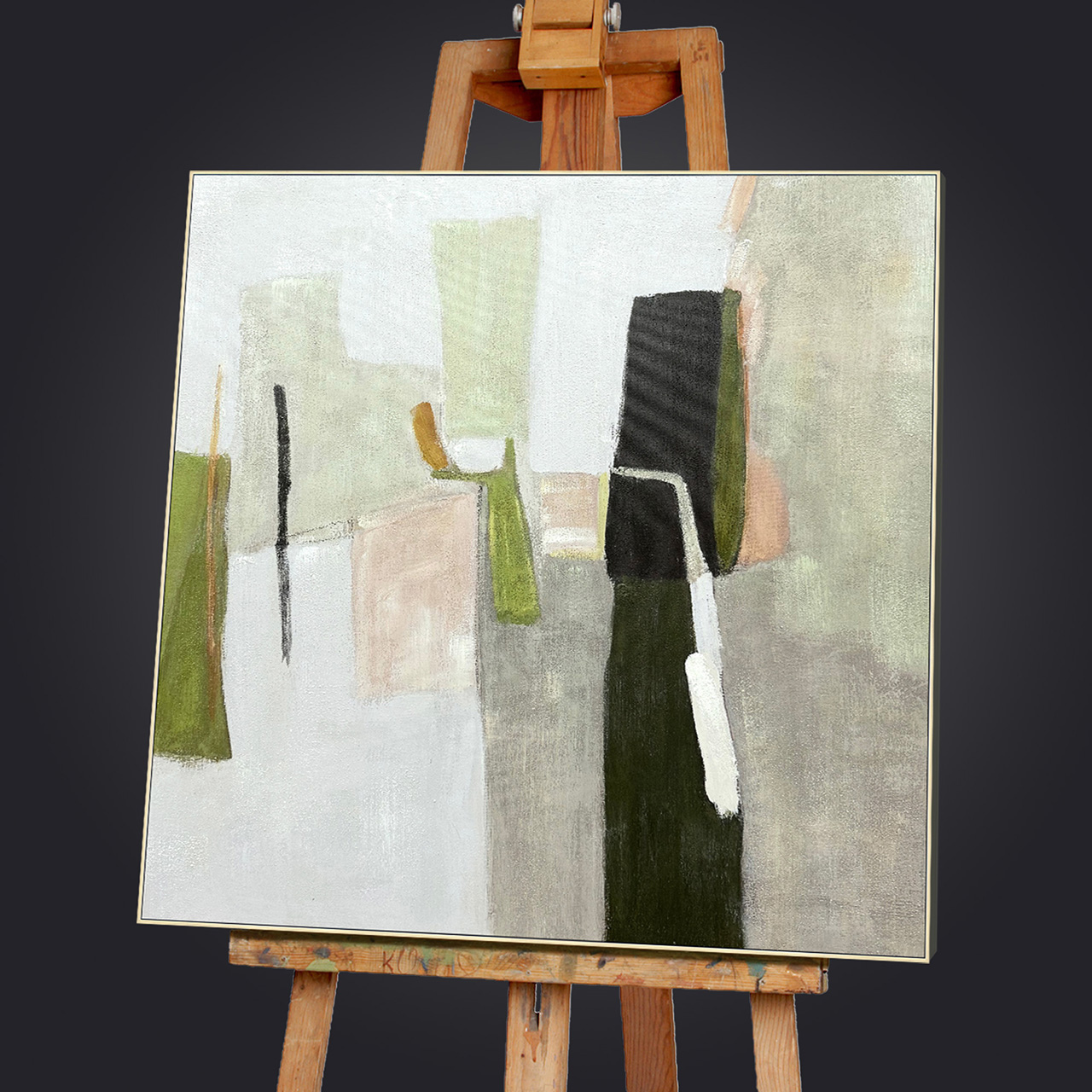 Keilrahmenbild OLIVE COLOUR