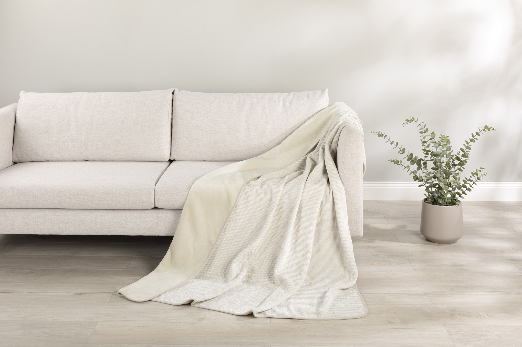 Decke VERA creme