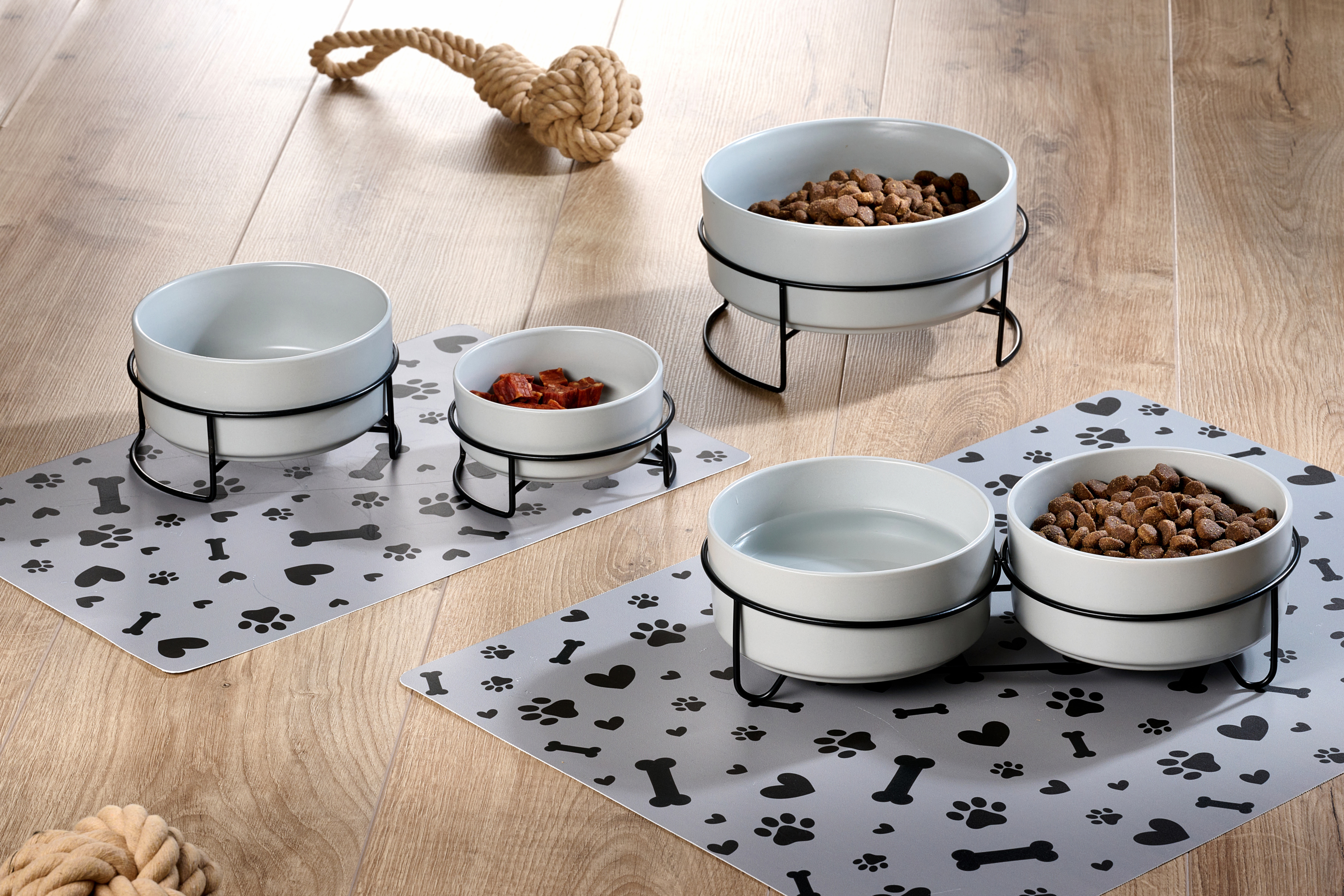 Napf-Set TARO grau