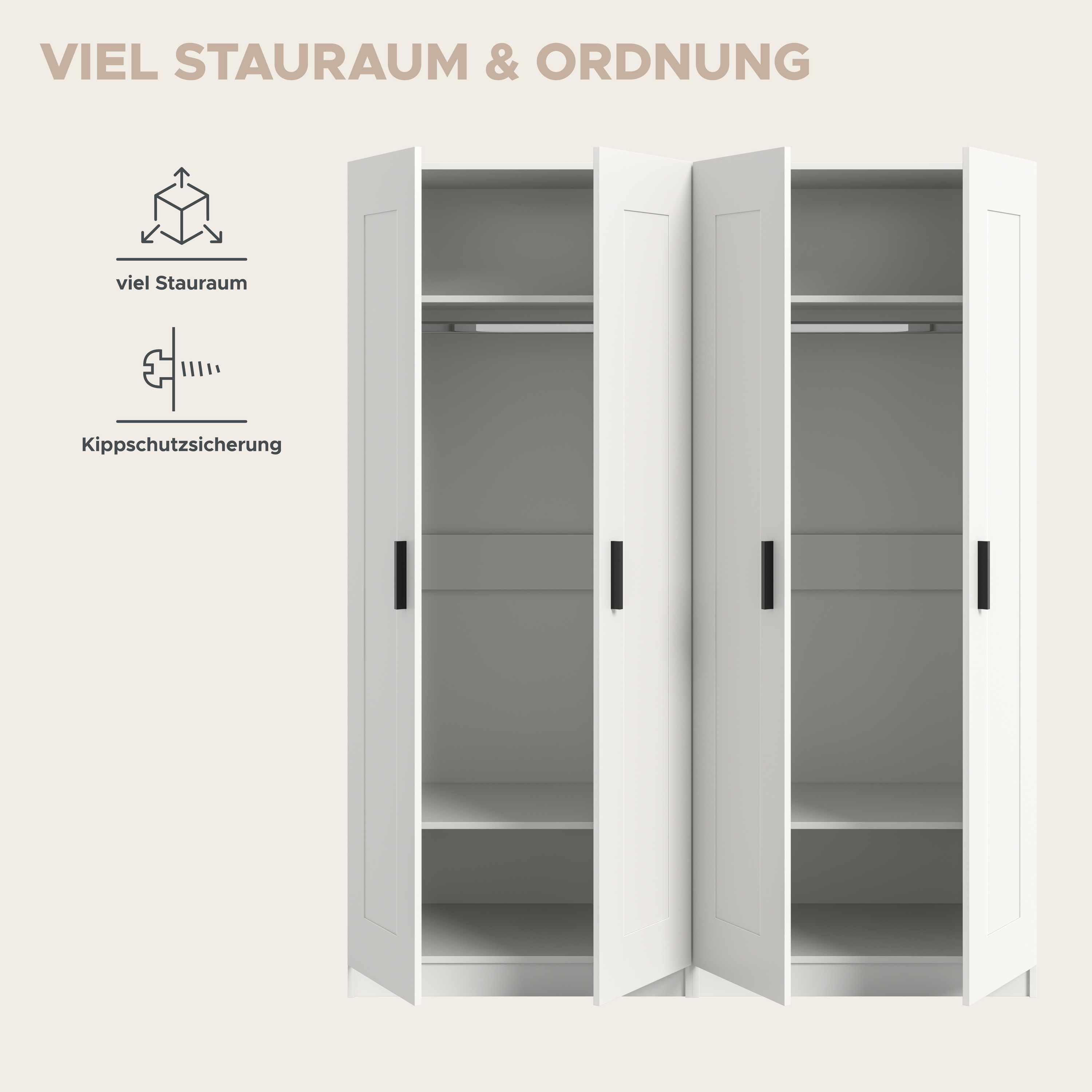 Kleiderschrank VISBY