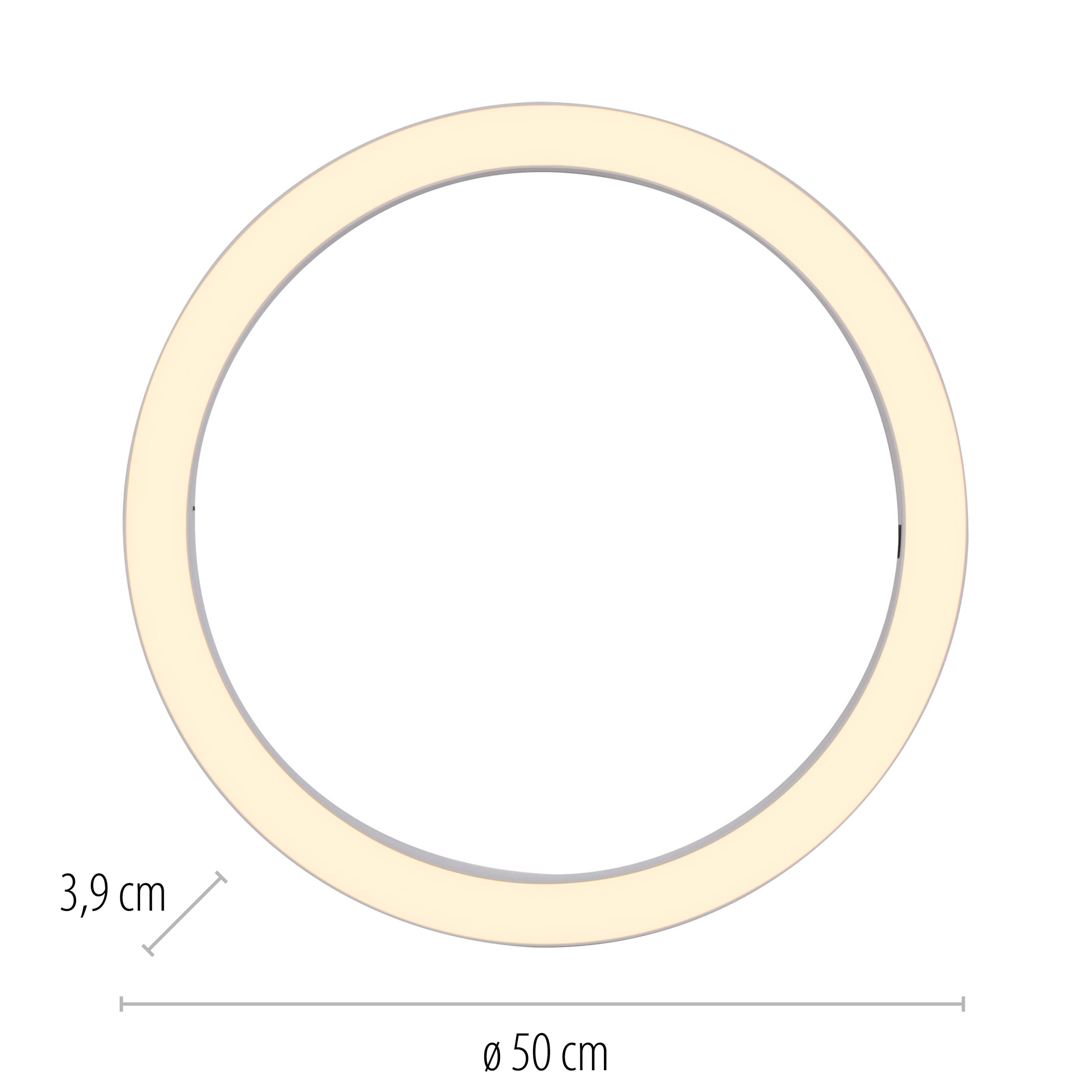 Deckenleuchte PURE LINES ROUND