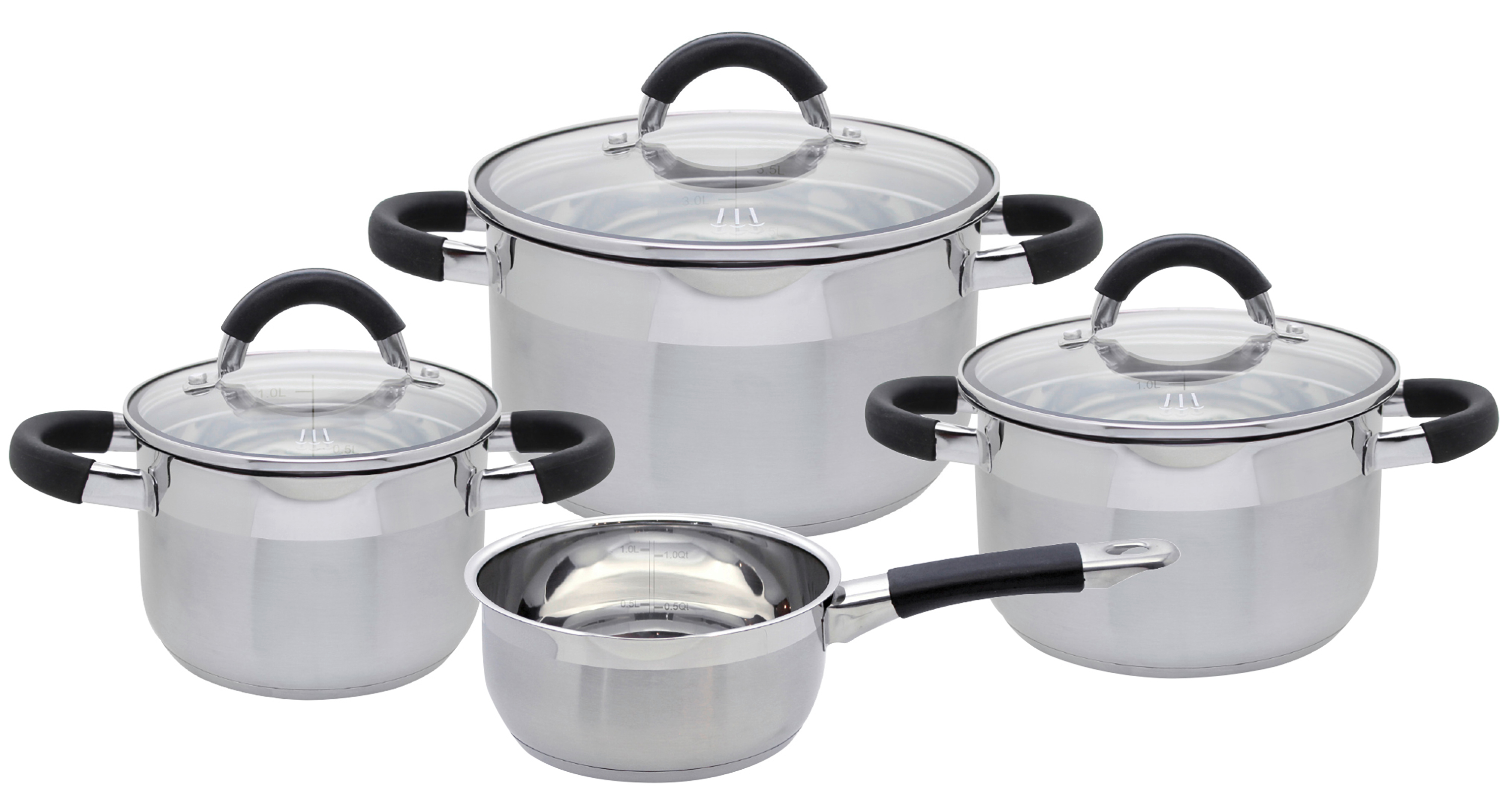 Topf-Set ELO BLACK STEAM