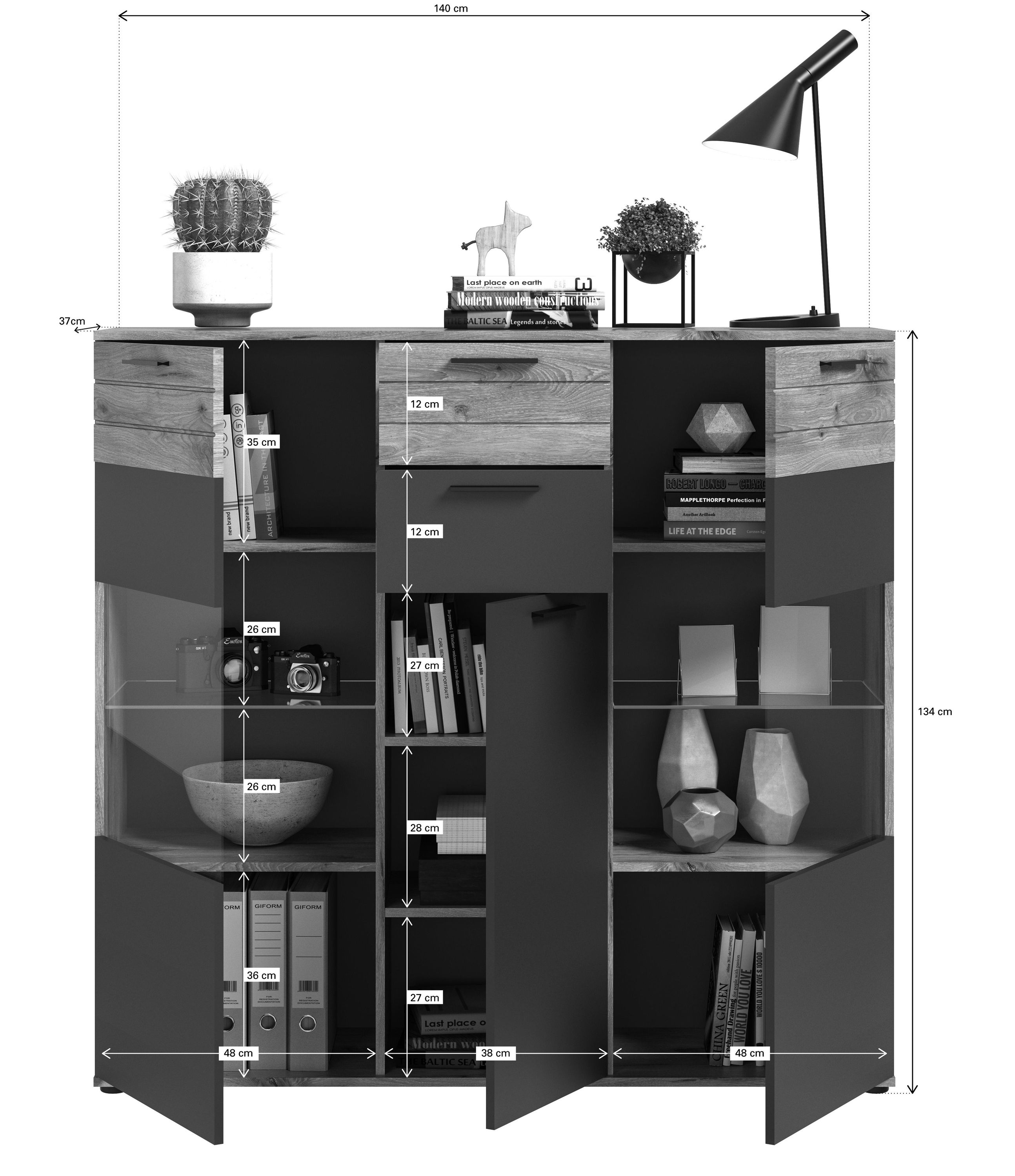 Highboard MASON