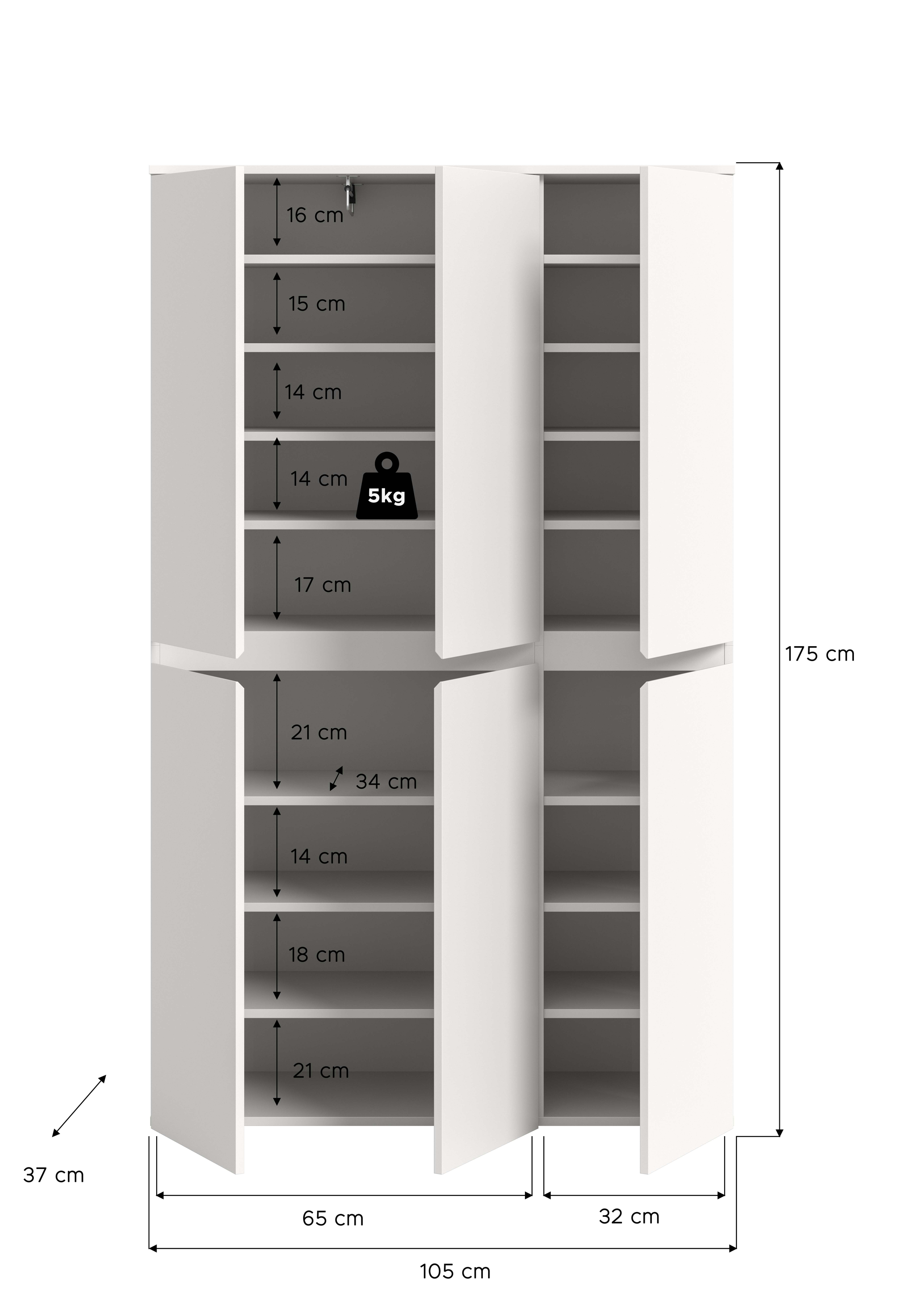 Mehrzweckschrank SCARPA