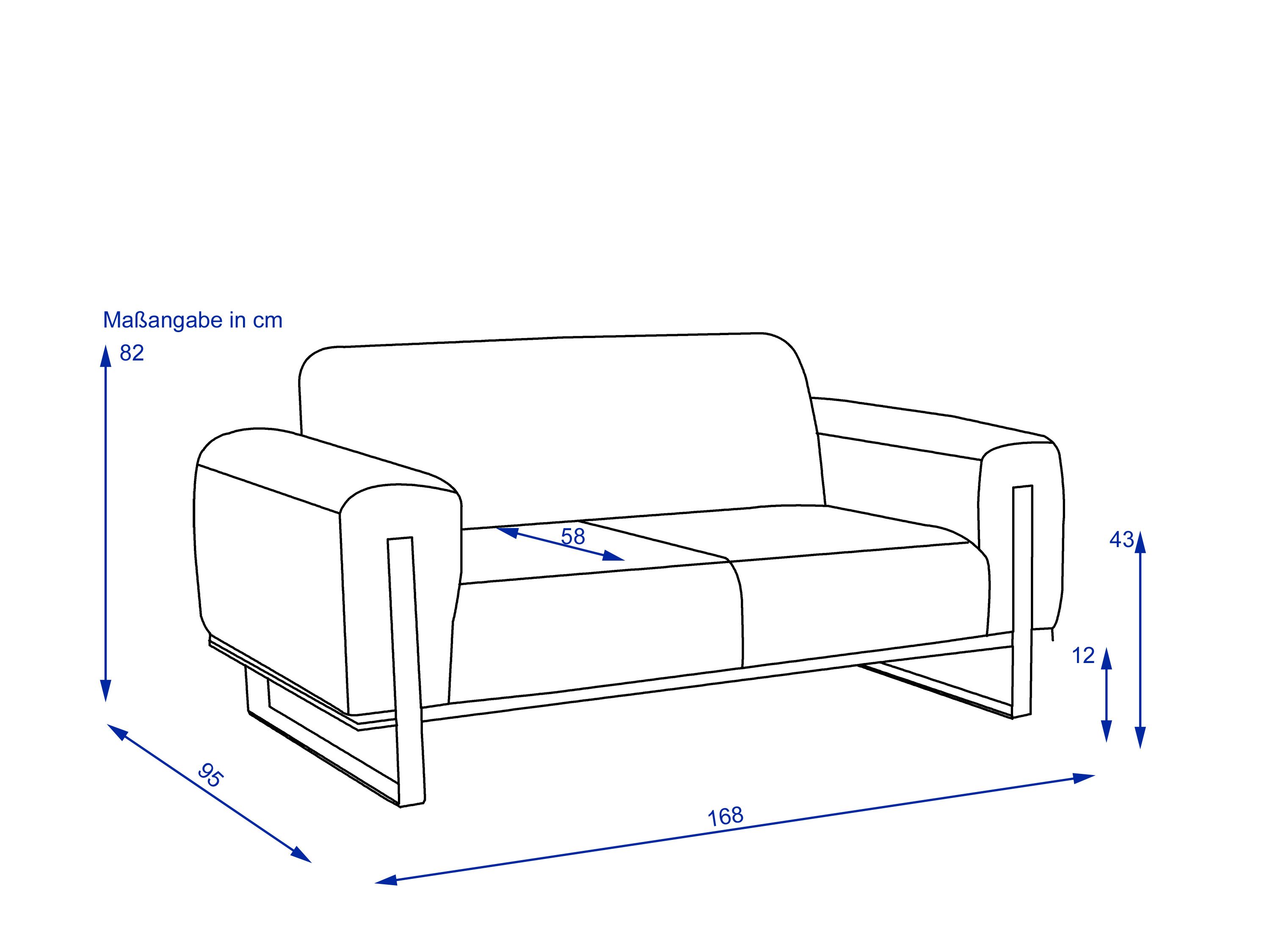 Sofa 2 Sitzer MUNIR