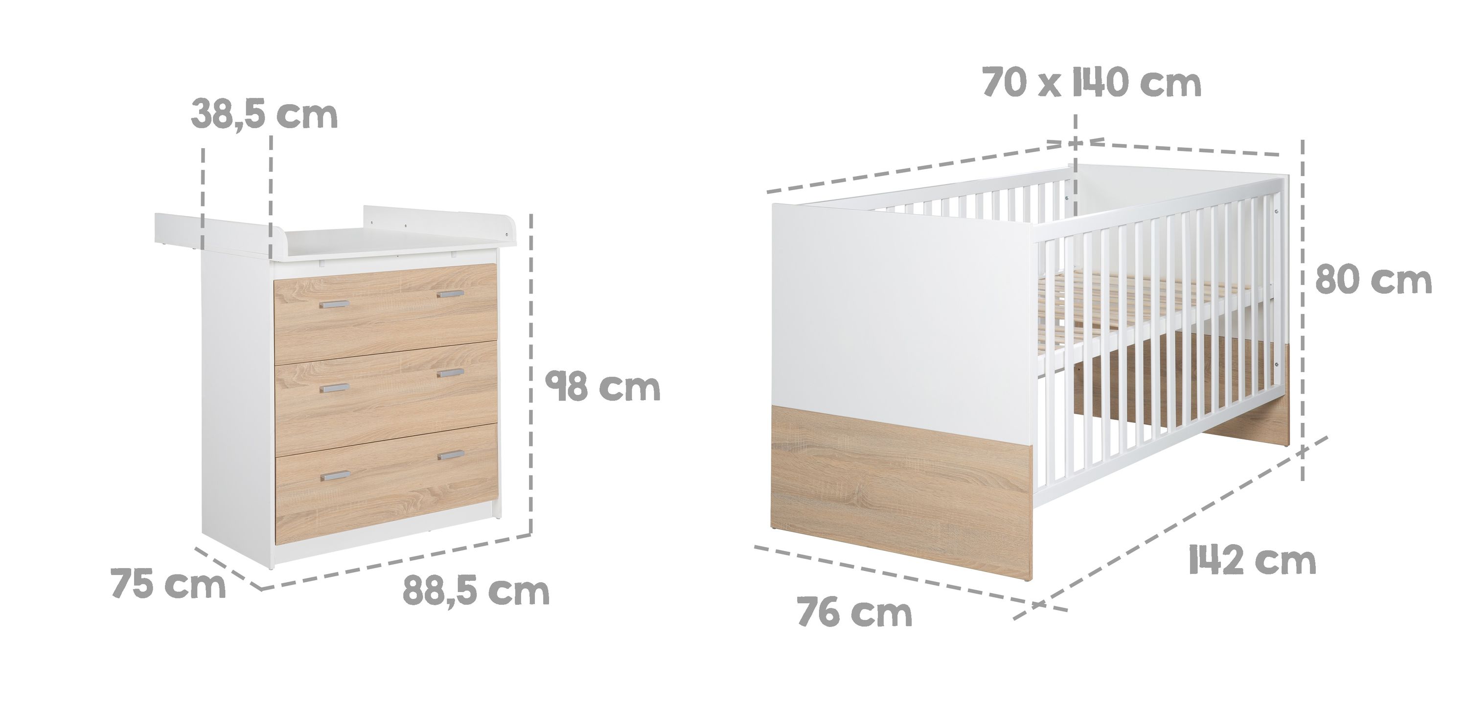 Babyzimmer roba GABRIELLA