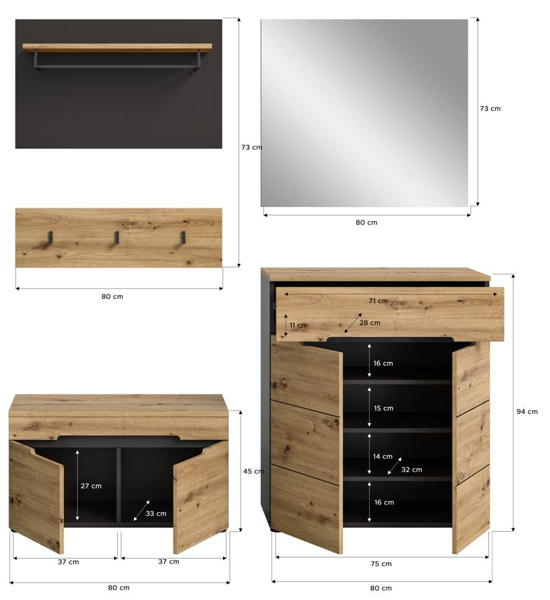 Garderobe CANU