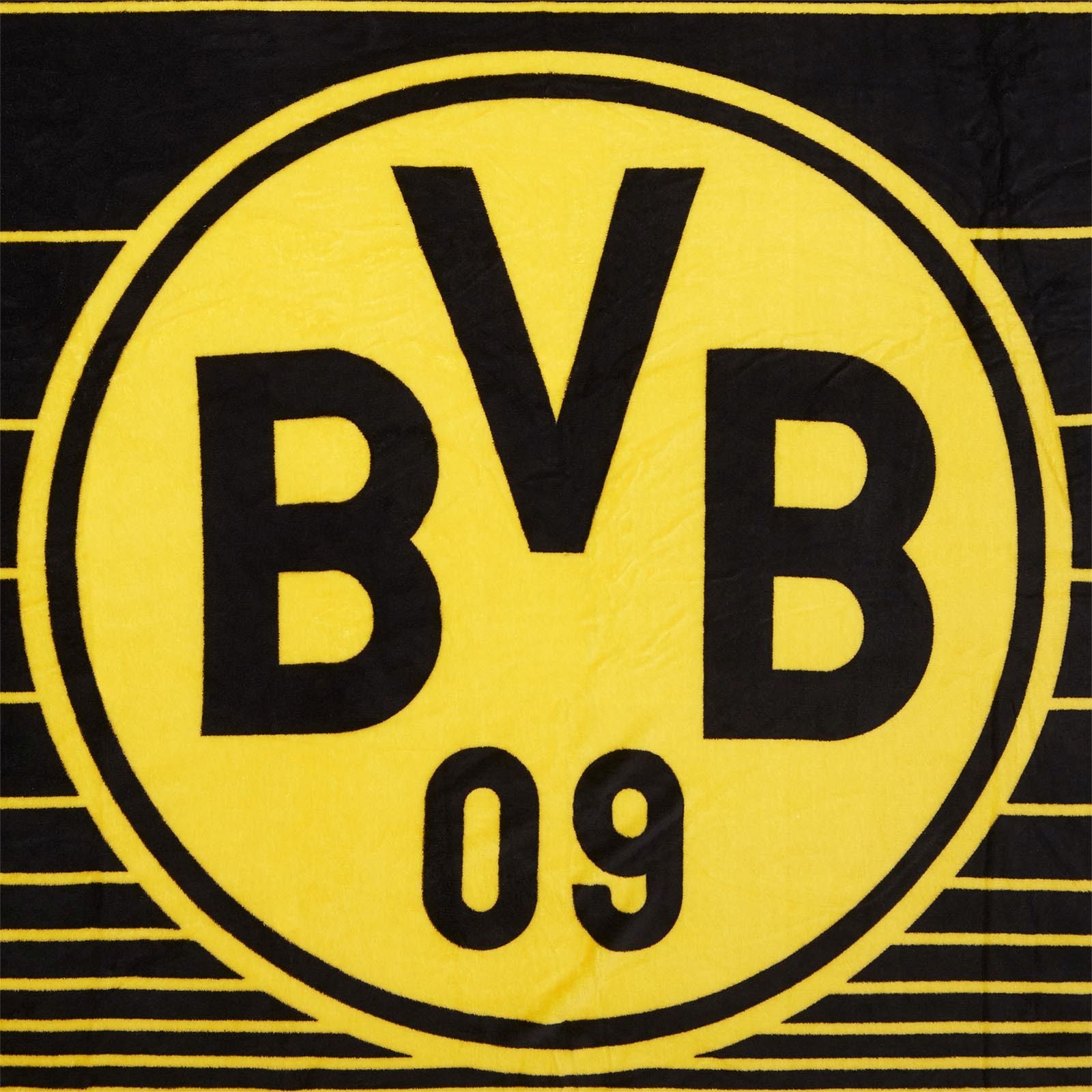 Fleecedecke BVB STREIFEN