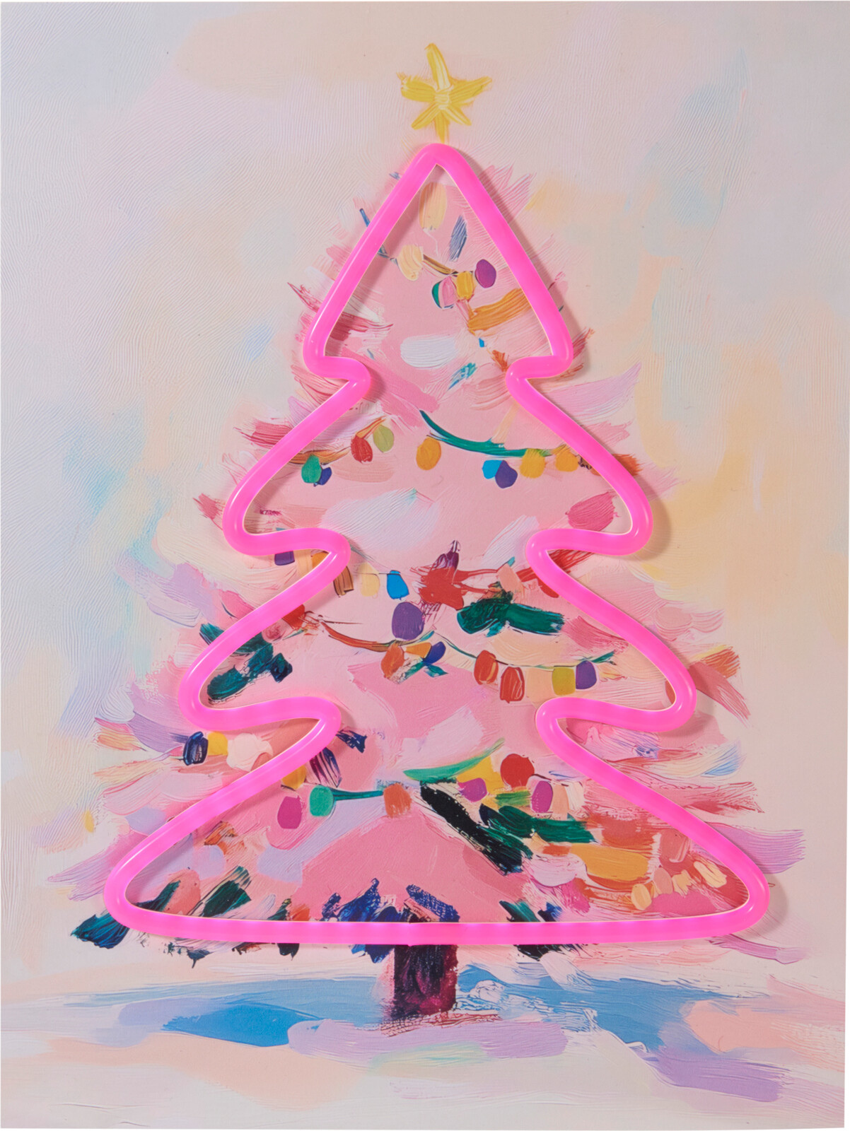 Wanddeko NEON X-MAS