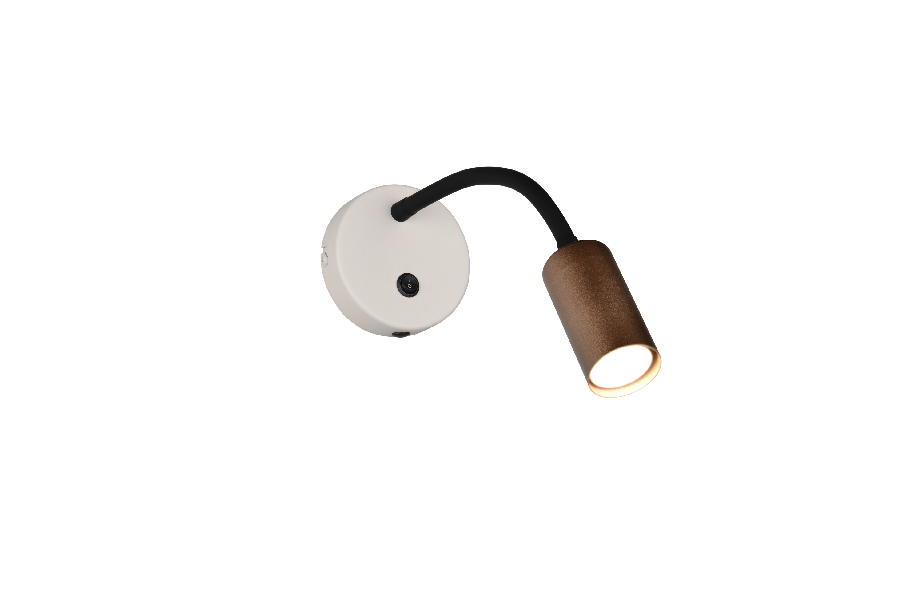 Wandleuchte TARYN coffee