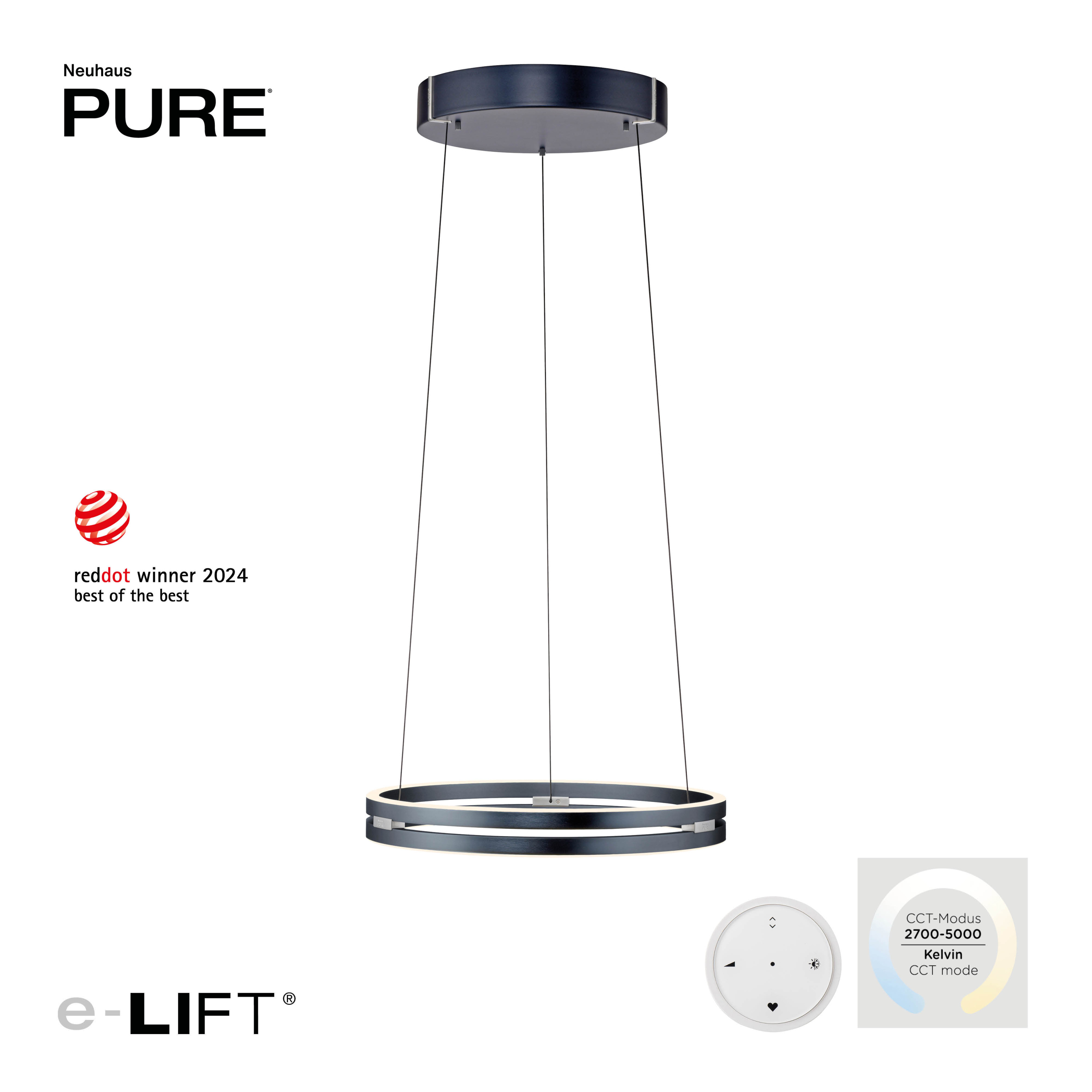 Pendelleuchte PURE E-LOOP
