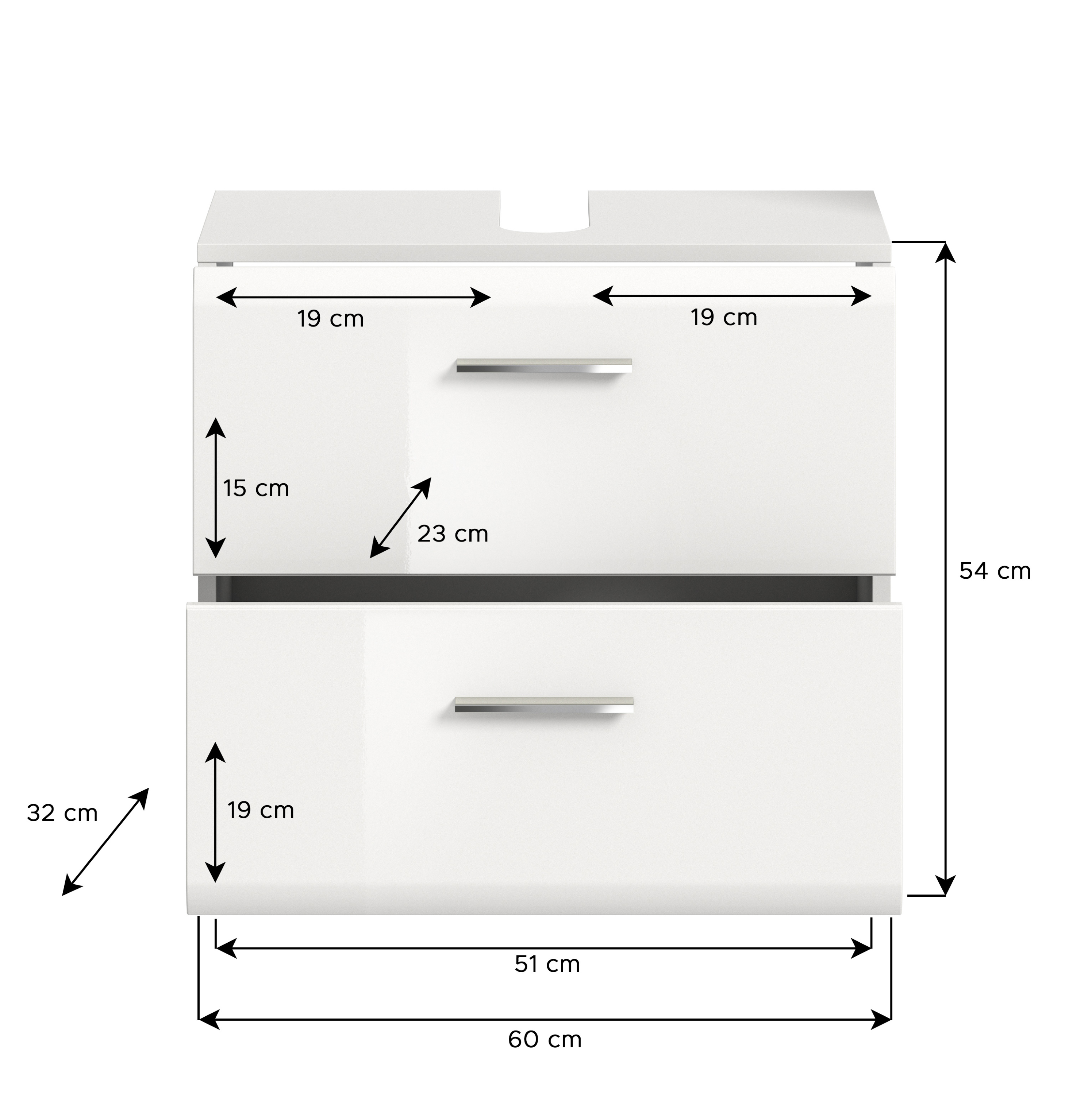 Waschbeckenunterschrank ICE