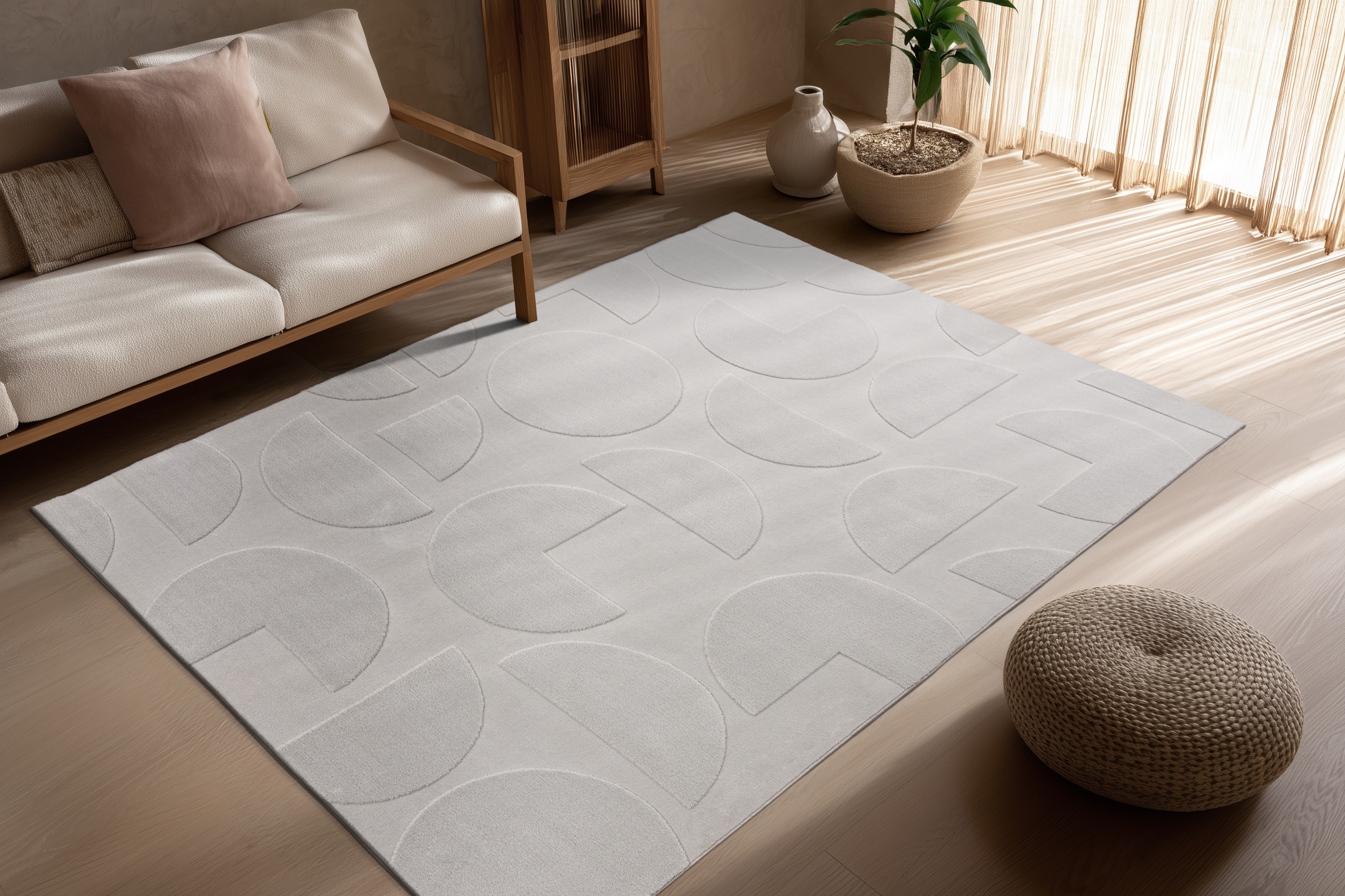 Teppich FOCUS silber