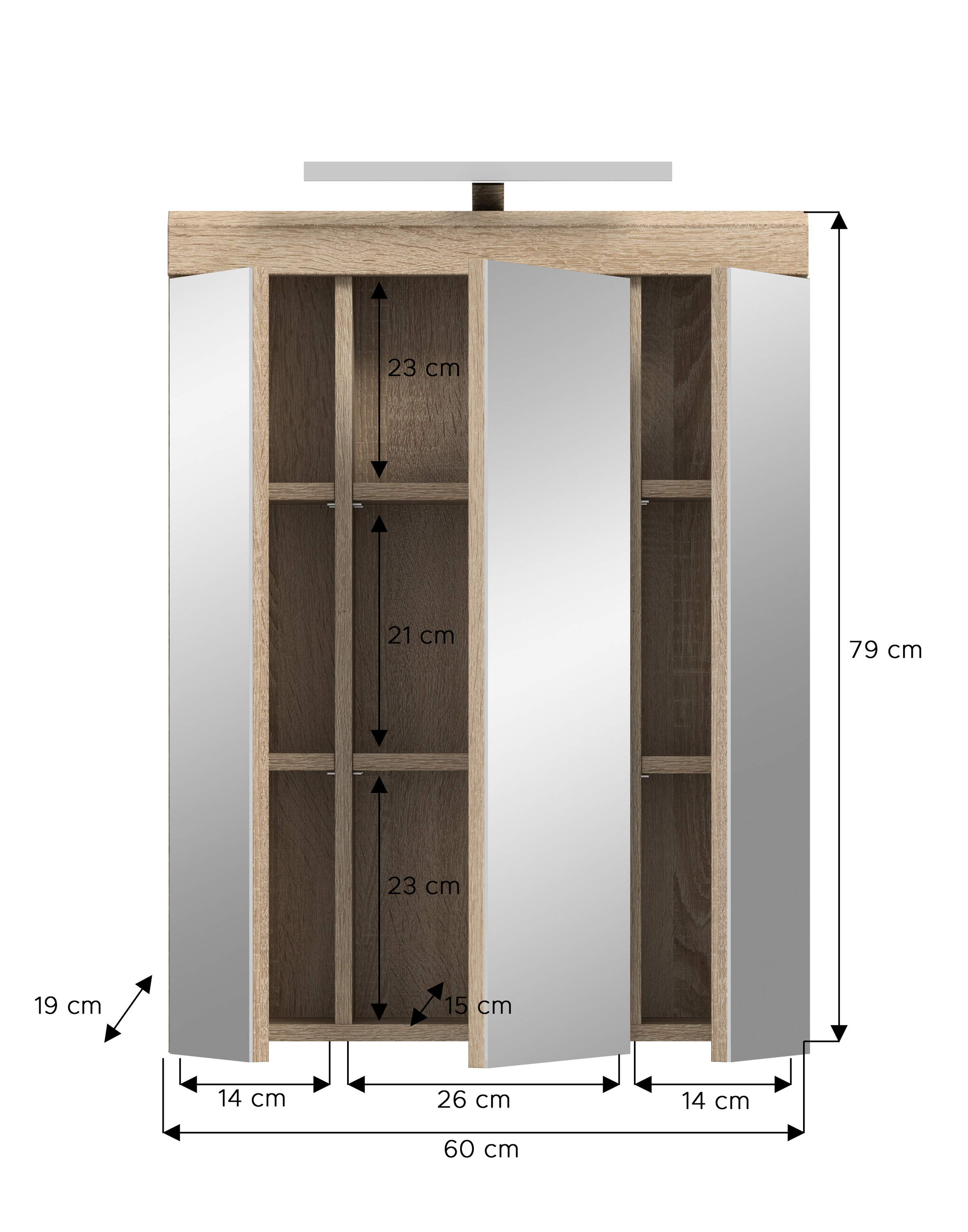 Spiegelschrank LAMBADA
