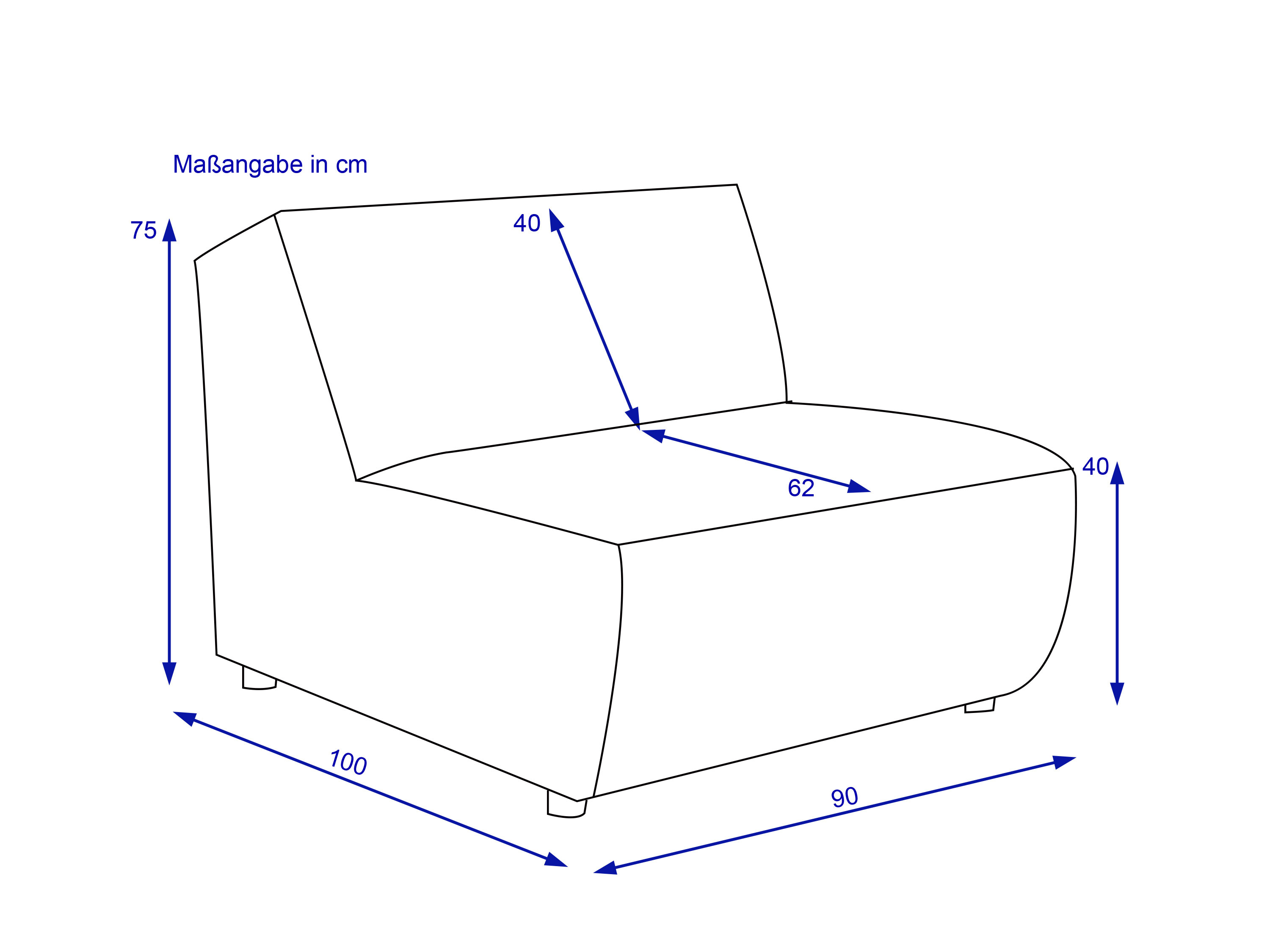 Sofaelement SANSIBAR PADBORG
