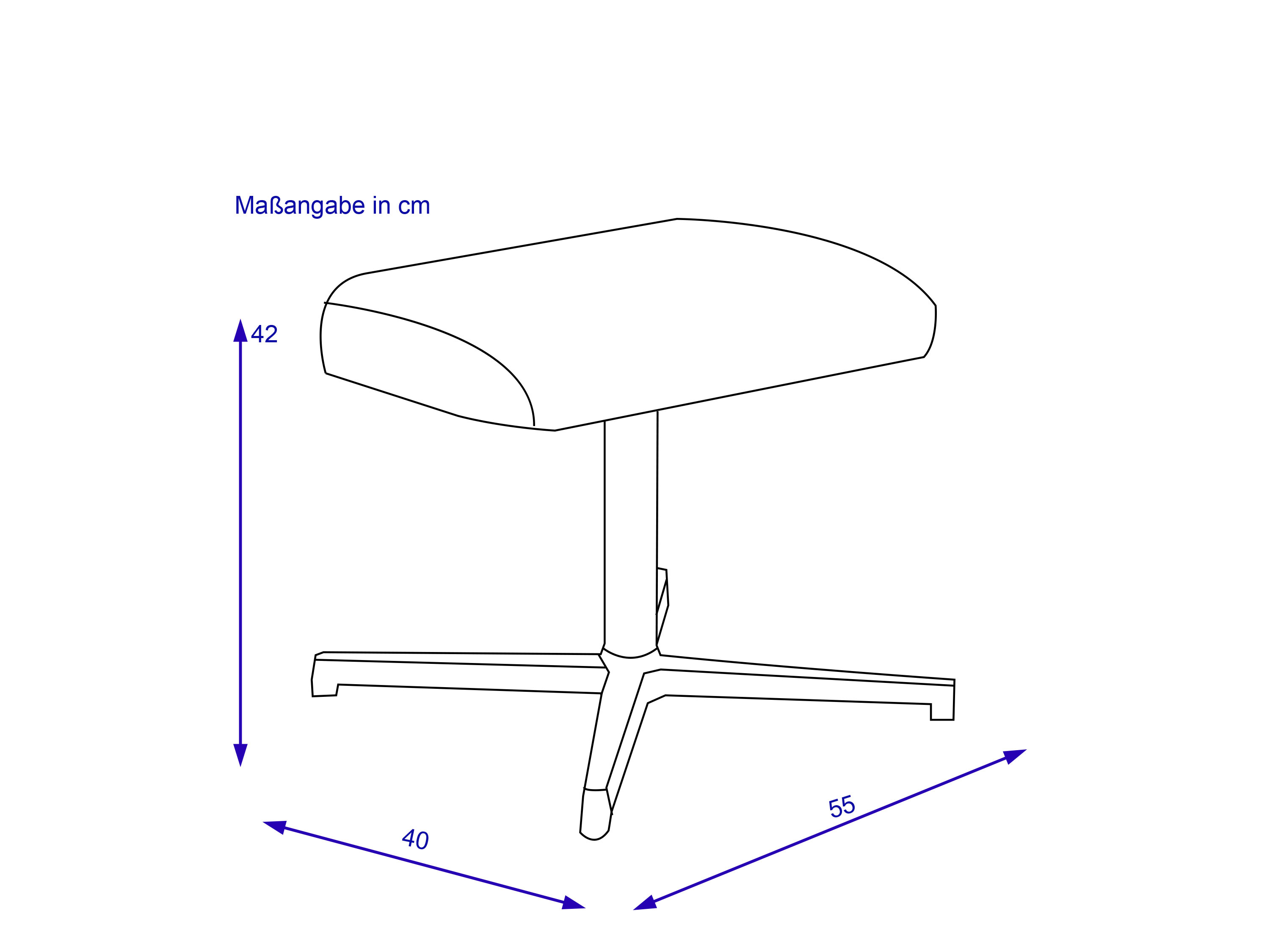 Hocker ROLF BENZ JOSS