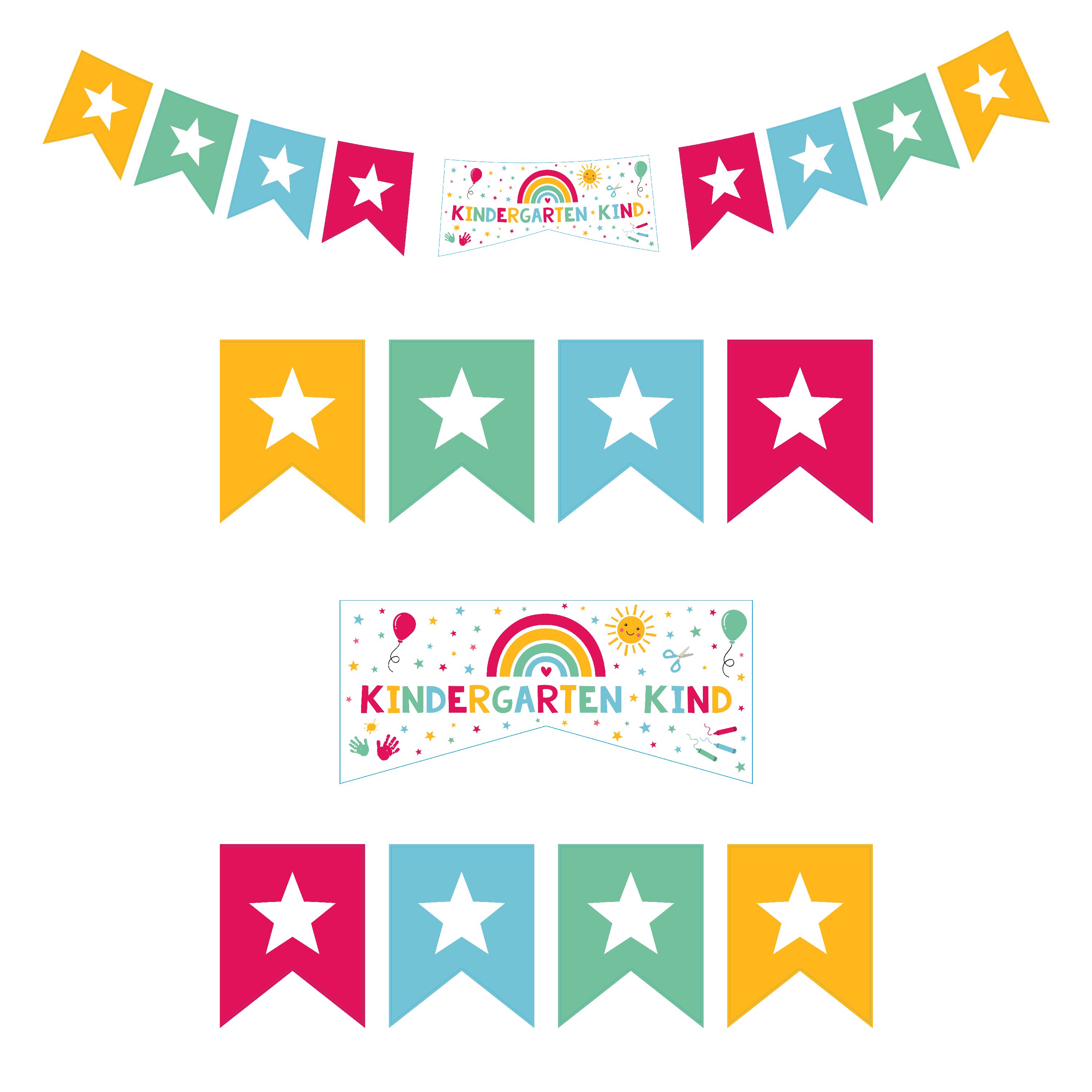 Girlande KINDERGARTEN