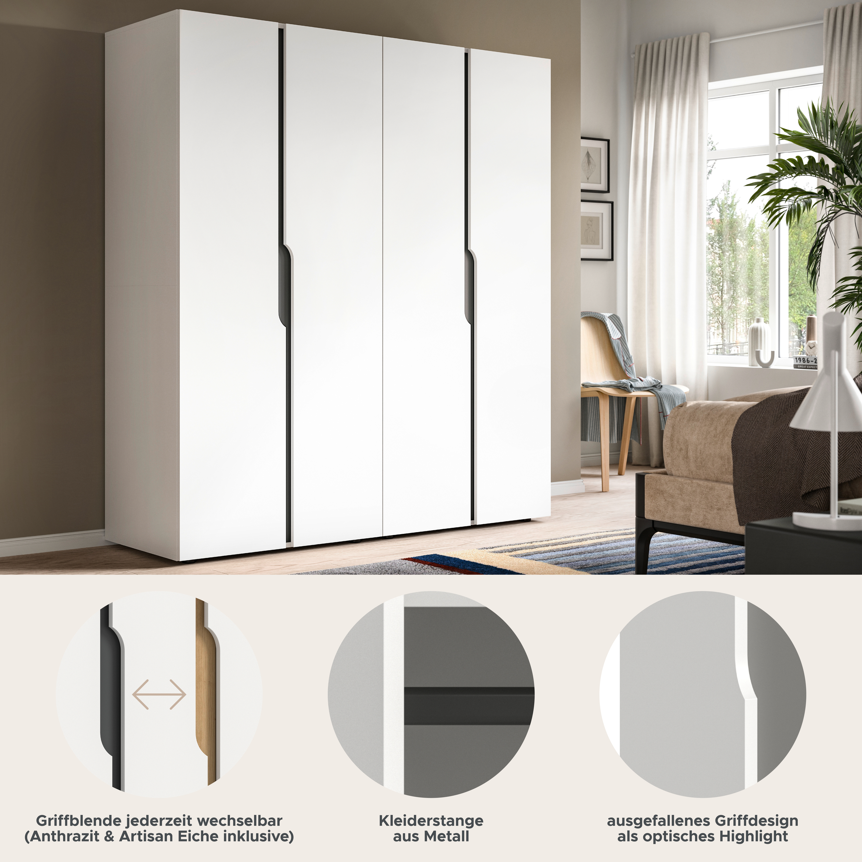 Kleiderschrank ANGA