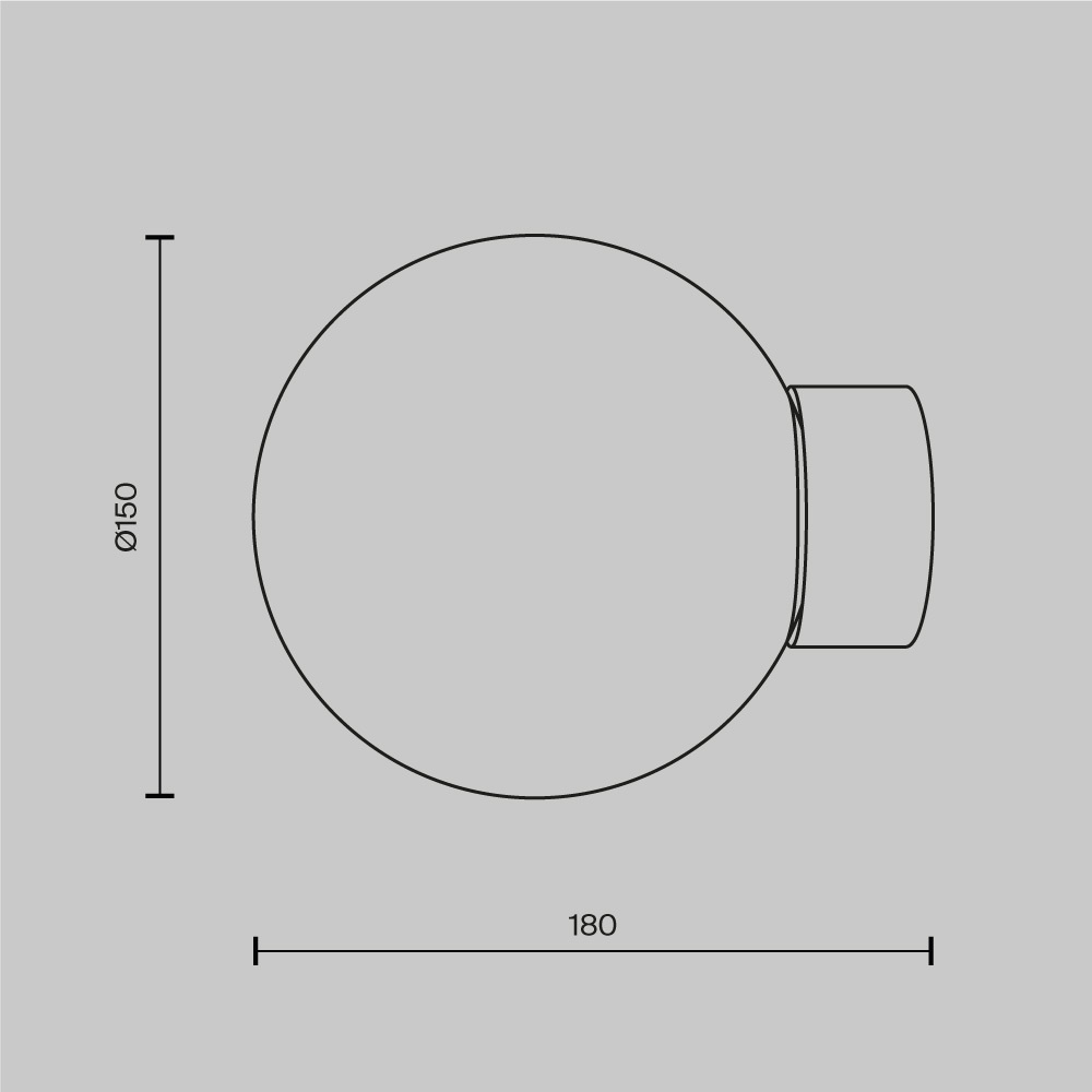 Wandleuchte BASIC FORM