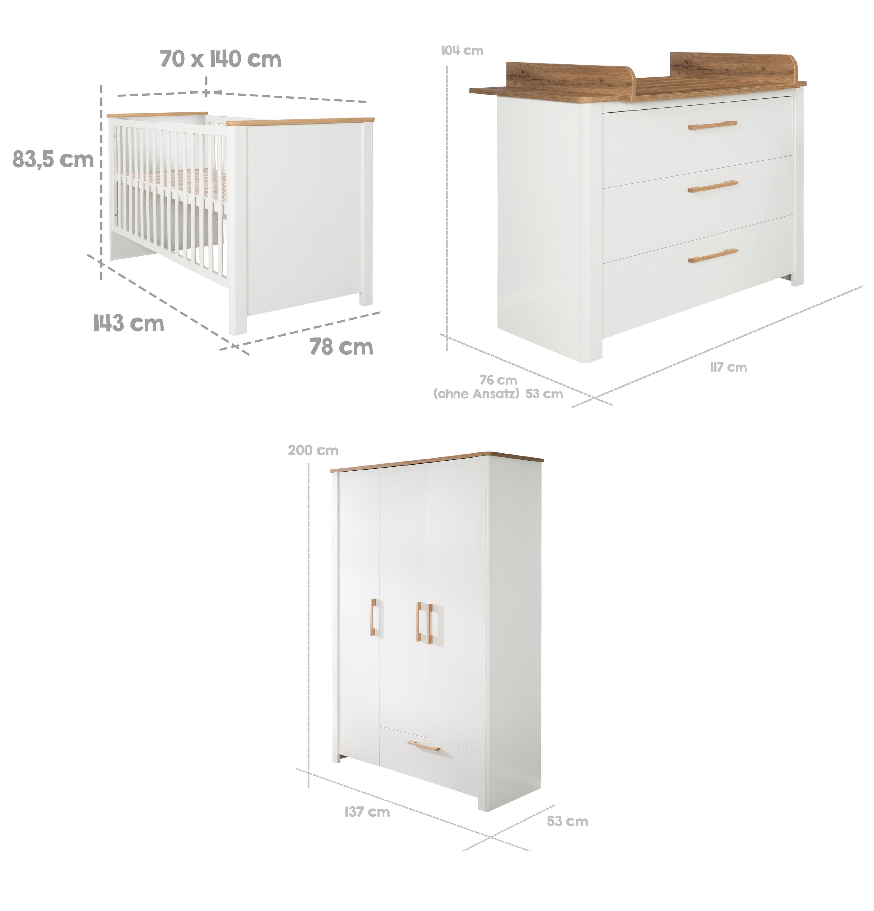 Babyzimmer roba AVA