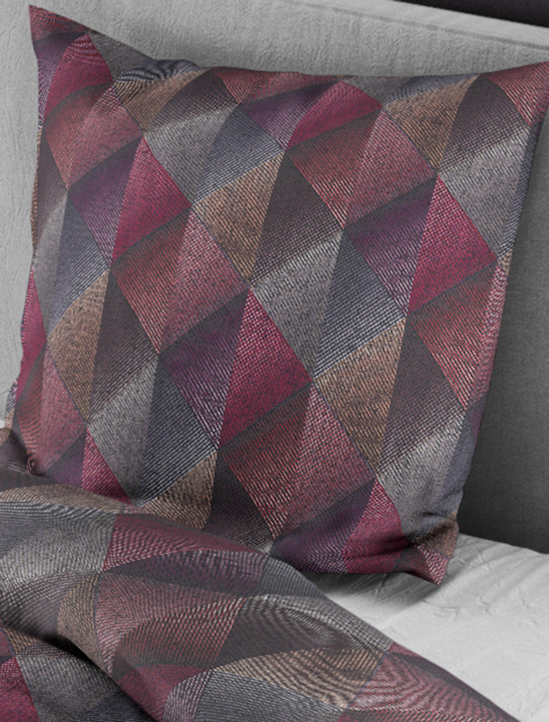 Bettwäsche Mako-Satin plum