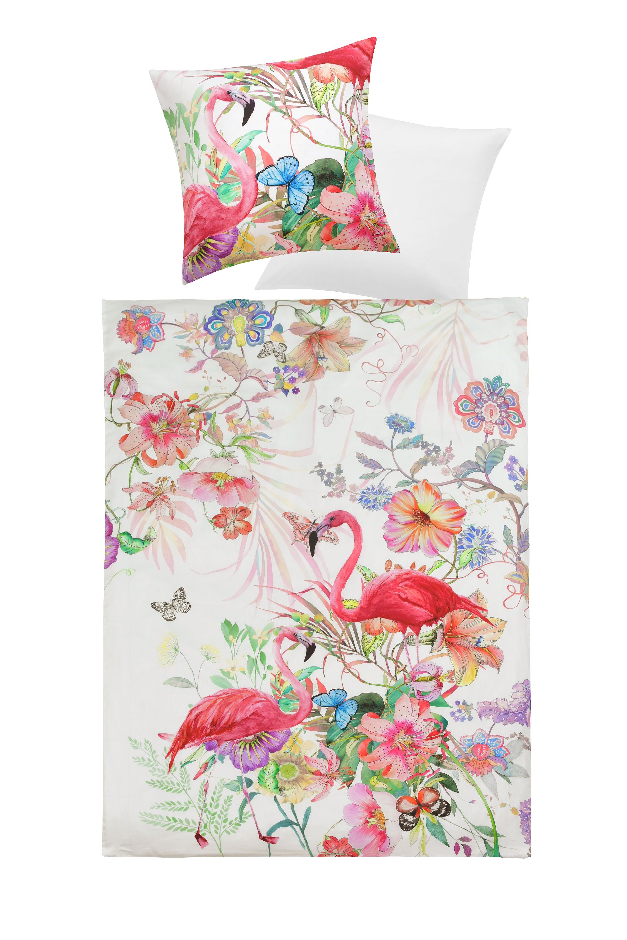 Wendebettwäsche FLORA Satin