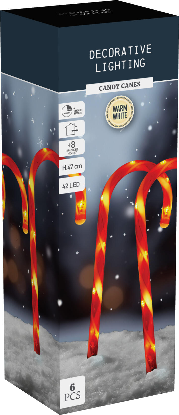 Gartenstecker-Set LED CANDY
