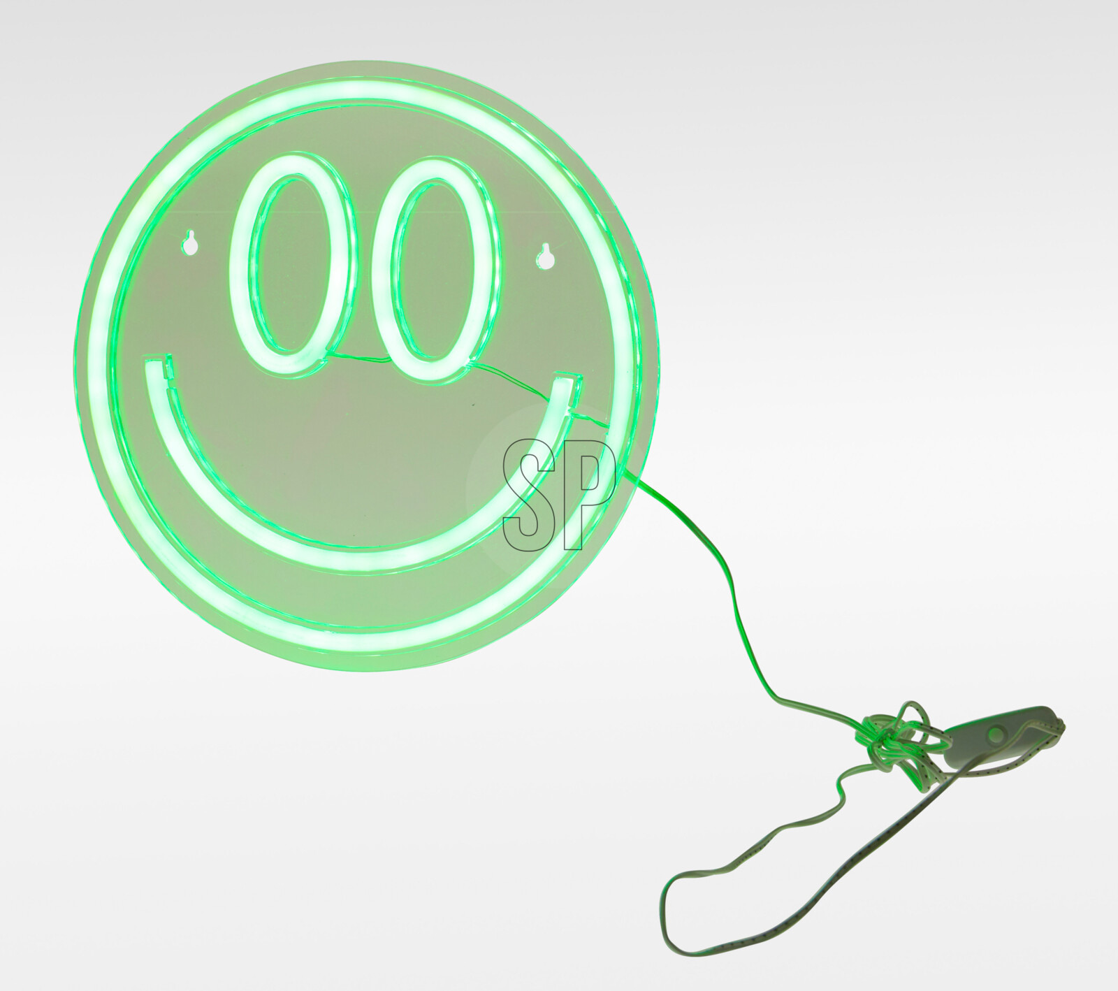 Wanddeko NEON SMILEY